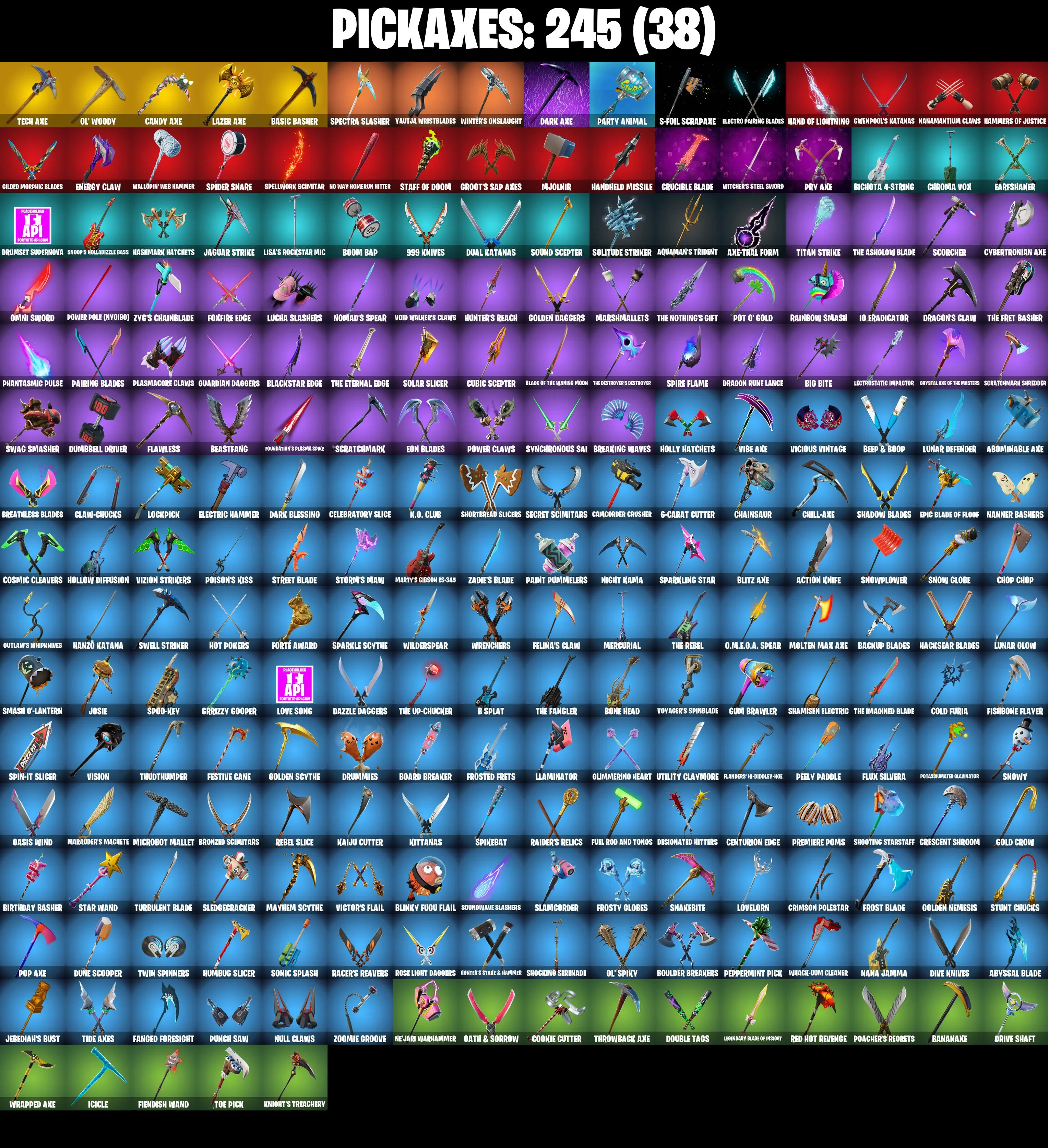 246 SKINS ✨ Major Lazer ✨ Victor Elite ✨ Keri Commander ✨ Mat Master ✨ Heron Stance Hero ✨ Kata Captain ✨ Shuto Striker ✨ 1250 VB (PC) — image 7