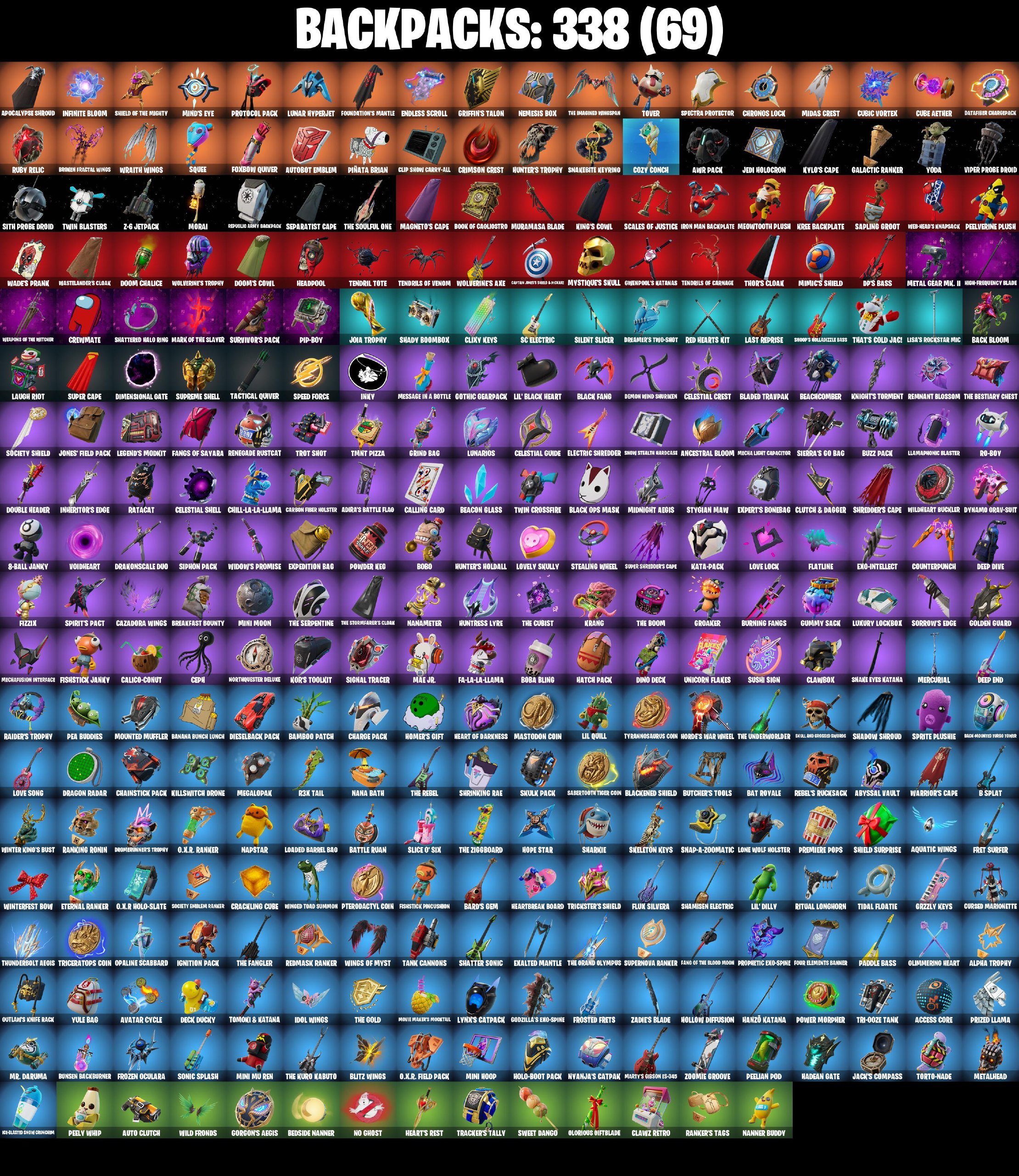 246 SKINS ✨ Snake Eyes ✨ The Imagined ✨ Valeria ✨ Era ✨ Fade ✨ Zeus ✨ Driftwalker ✨ Midas Rex ✨ Torin ✨ Hades ✨ Kado Thorne ✨ 0 VB (PC/PSN/XBOX) — image 5