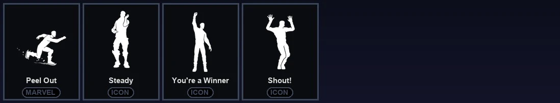 ๐ฎ 251 Skins ๐ 950 V-Bucks โก Lvl 4200 | Cloud Striker | Point Patroller | Carbon Commando ๐ 942 Wins โ image 7