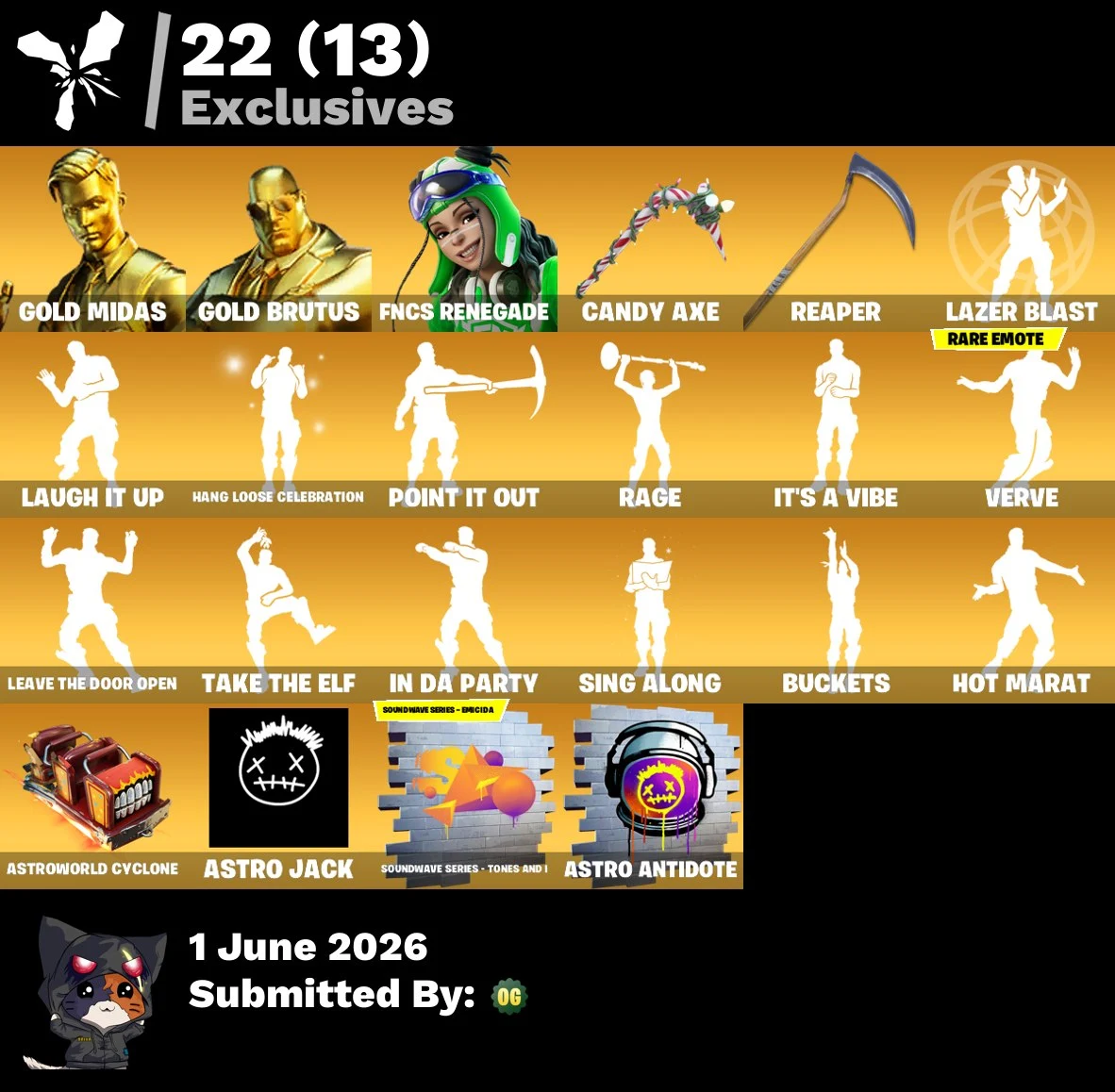 280 skins | Gold Midas #FA2627 — image 2