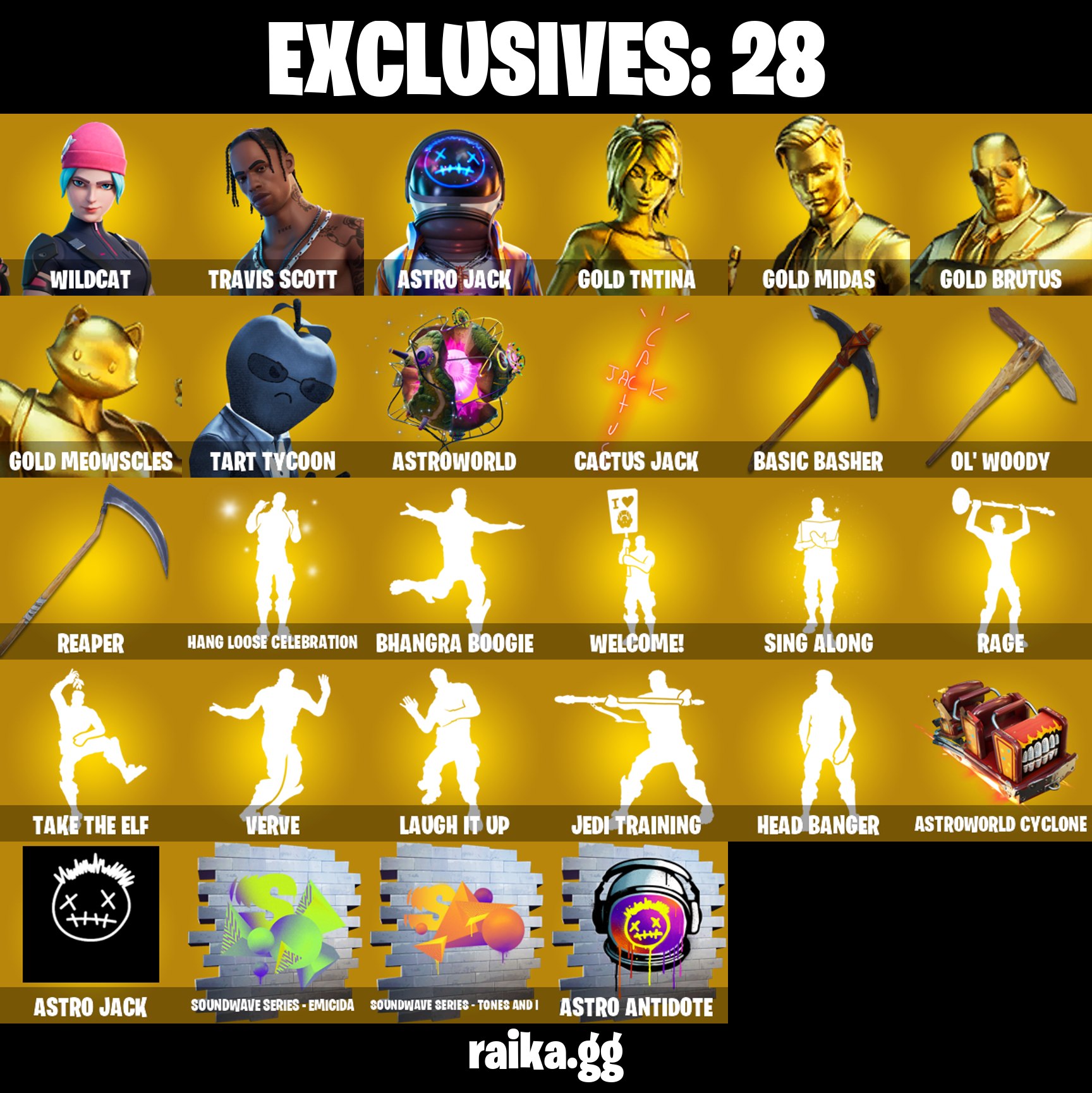 🌀330 skins🌀Wildcat💢Travis Scott💢Astro Jack💢Gold TNTina💢Gold Midas💢Gold Brutus💢Gold Meowscles💢Tart Tycoon💢The Foundation💢0 VB💢 — image 8