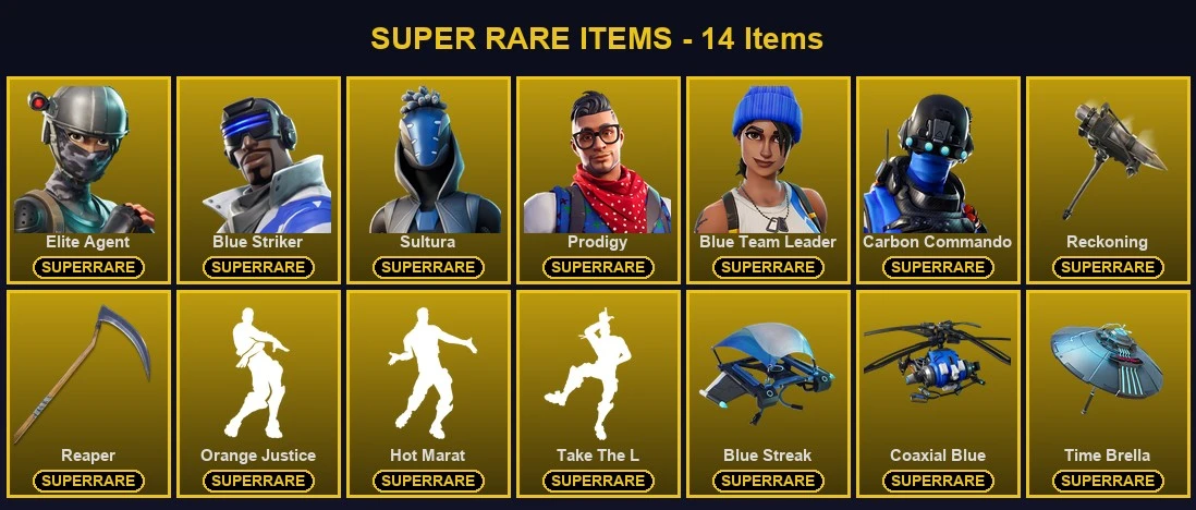 ๐ฎ 38 Skins ๐ 300 V-Bucks โก Lvl 767 | Elite Agent | Blue Striker | Sultura ๐ 54 Wins โ image 1