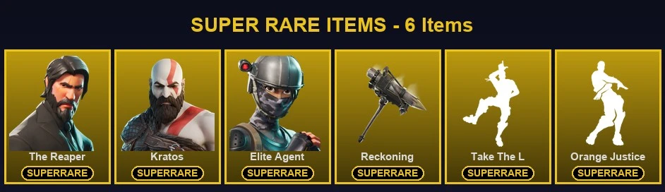 ๐ฎ 40 Skins ๐ 600 V-Bucks โก Lvl 630 | The Reaper | Kratos | Elite Agent ๐ 67 Wins โ image 1