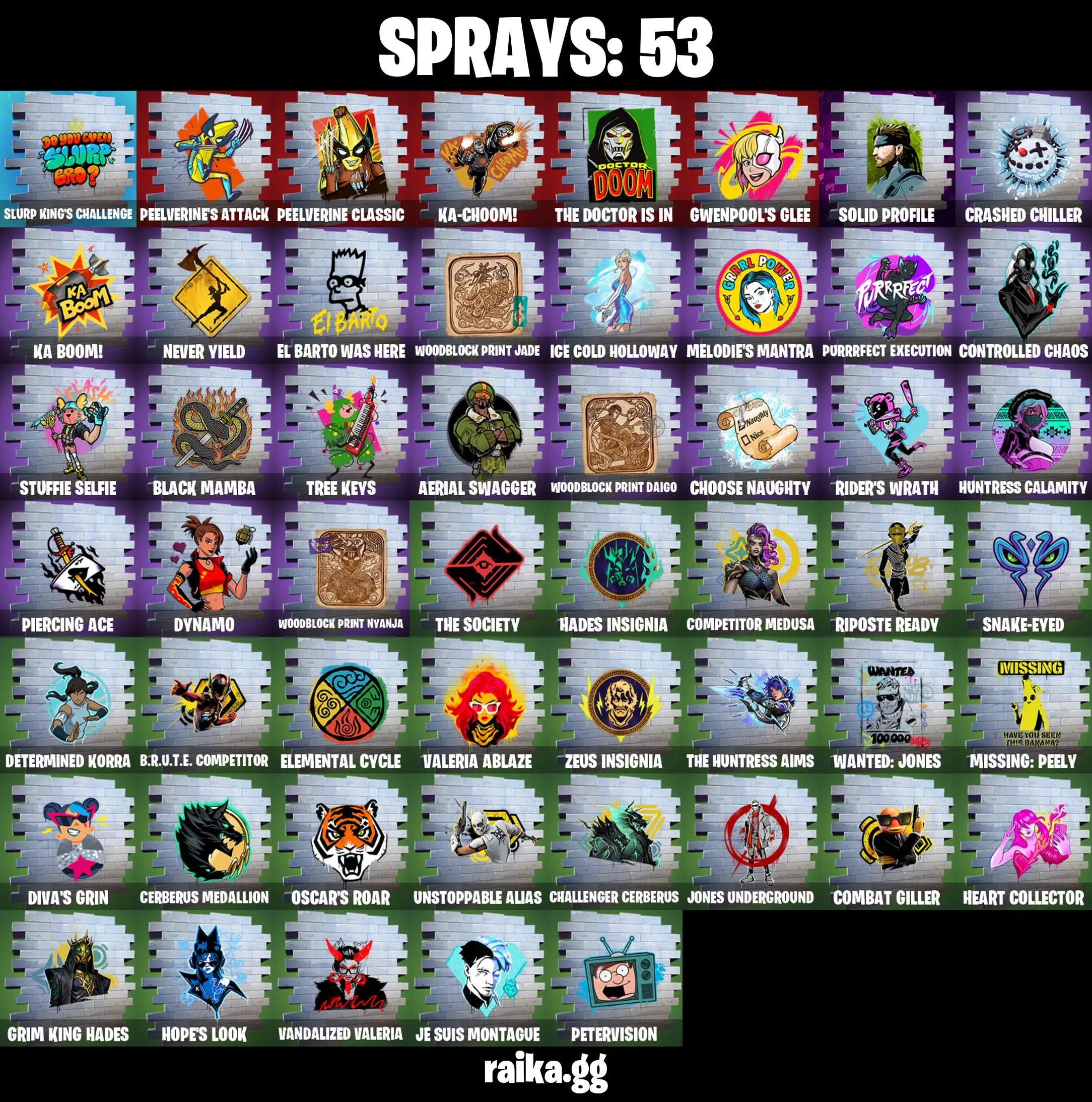 43 skins π Peter Griffin πΊ Zeus β‘ Hades π Ascendant Midas π Valeria βοΈ Poseidon π± Clone Trooper π« 212th Battalion Trooper ποΈ OGmFN1032 π β image 8