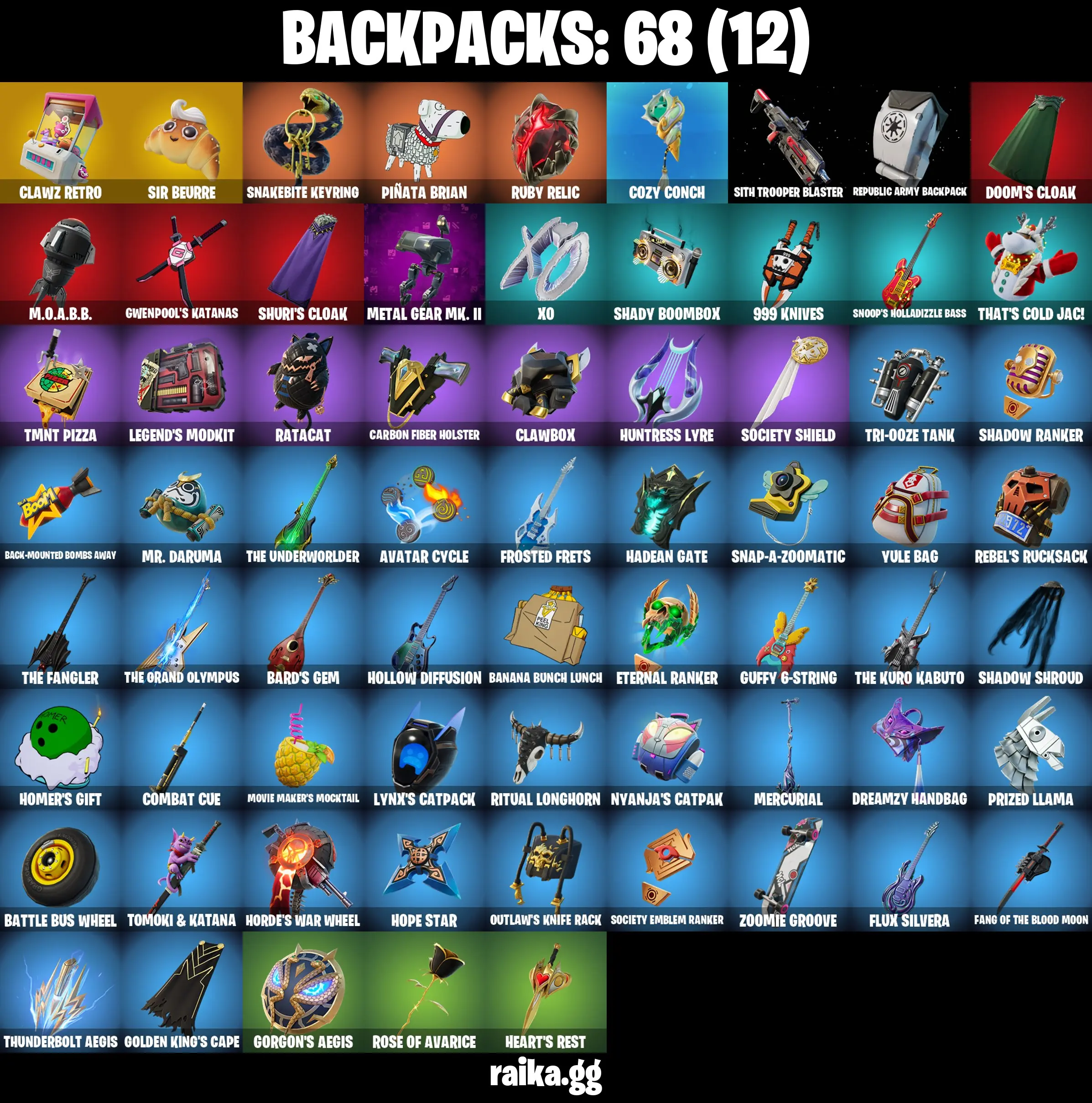 43 skins π Peter Griffin πΊ Zeus β‘ Hades π Ascendant Midas π Valeria βοΈ Poseidon π± Clone Trooper π« 212th Battalion Trooper ποΈ OGmFN1032 π β image 2
