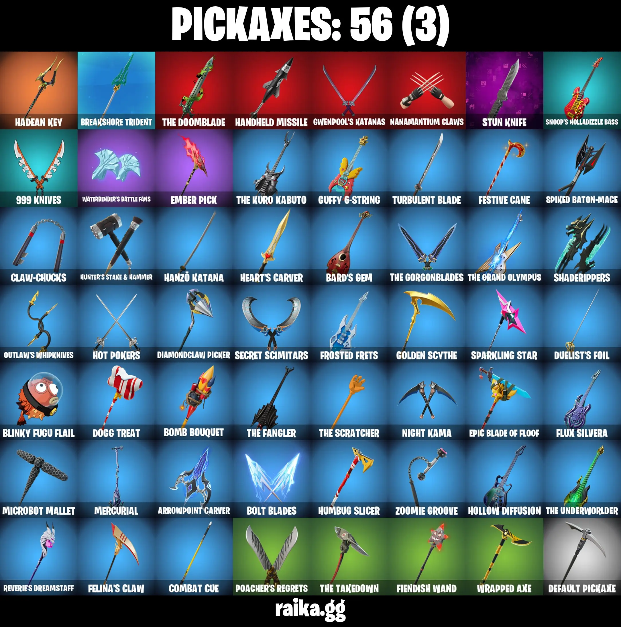 43 skins π Peter Griffin πΊ Zeus β‘ Hades π Ascendant Midas π Valeria βοΈ Poseidon π± Clone Trooper π« 212th Battalion Trooper ποΈ OGmFN1032 π β image 3