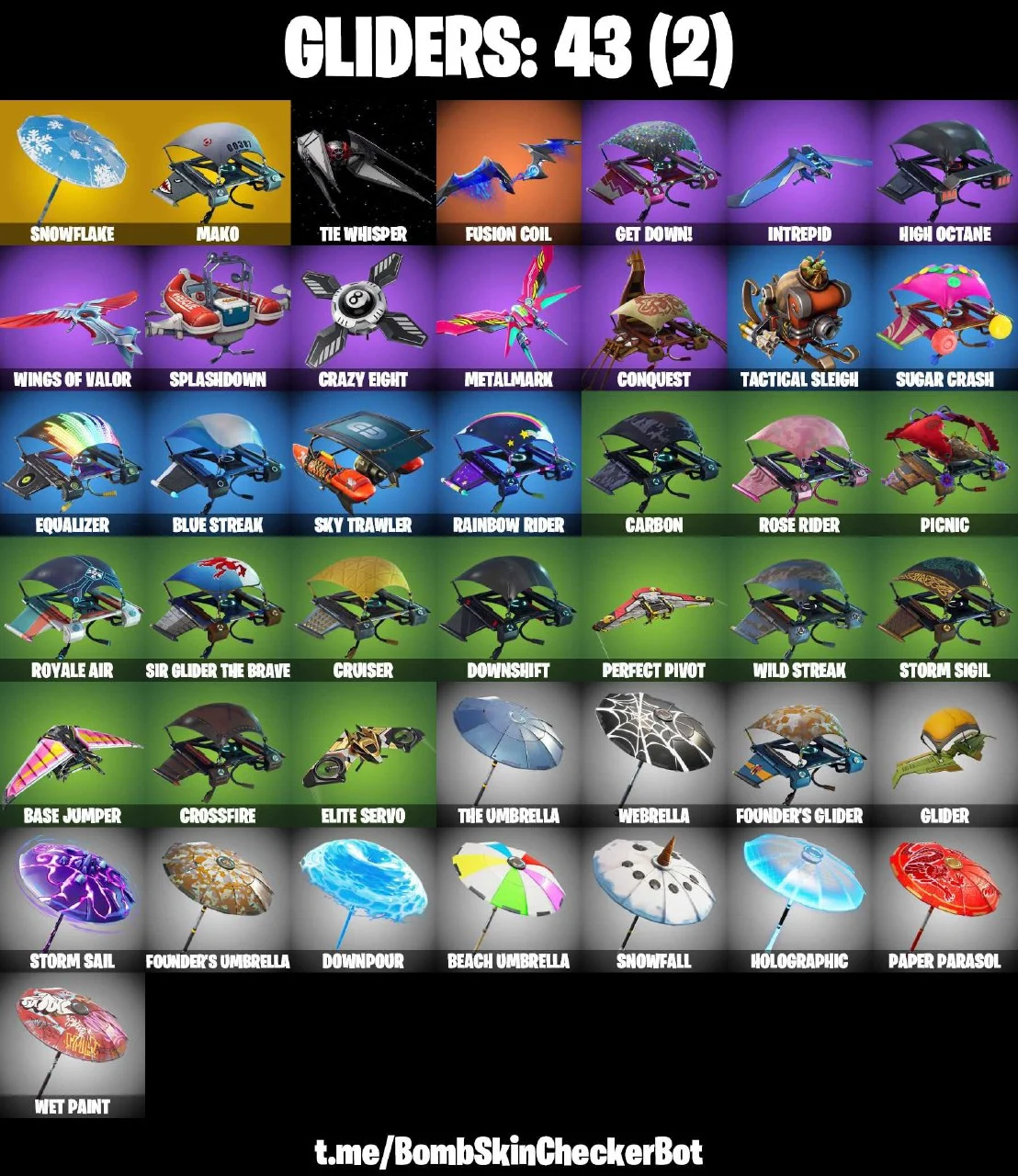 🎆44 SKINS ⚡️PC/PSN/XBOX/NINTENDO⚡️ ROYALE KNIGHT 👑 BLUE SQUIRE 👑 THE REAPER 👑 OG STW 👑 TAKE THE L 👑 MAKO GLIDER 👑 THE WORM ⚡️MAIL CHANGEABLE — image 4