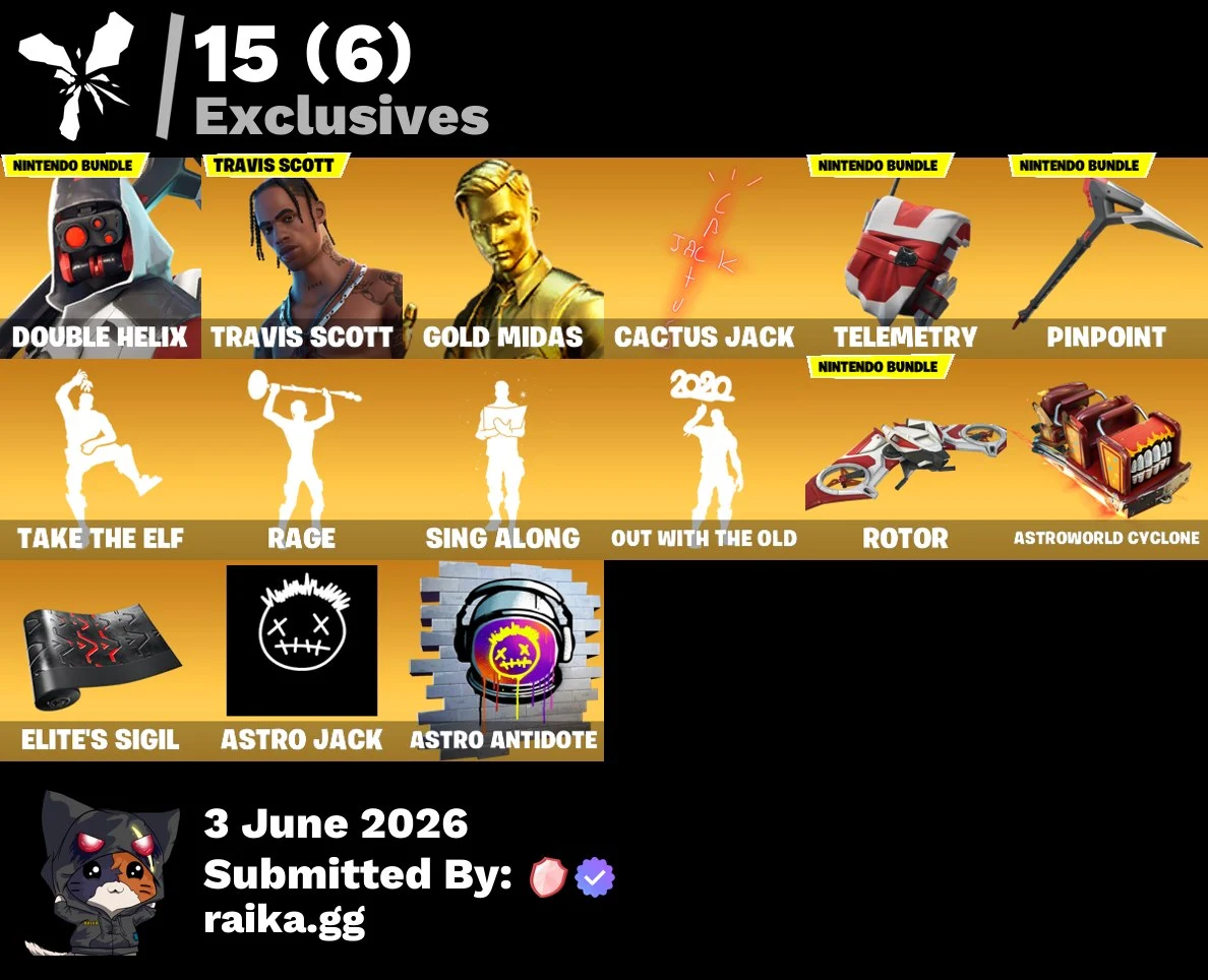 56 skins🔥Travis Scott🔥Double Helix🔥 — image 1