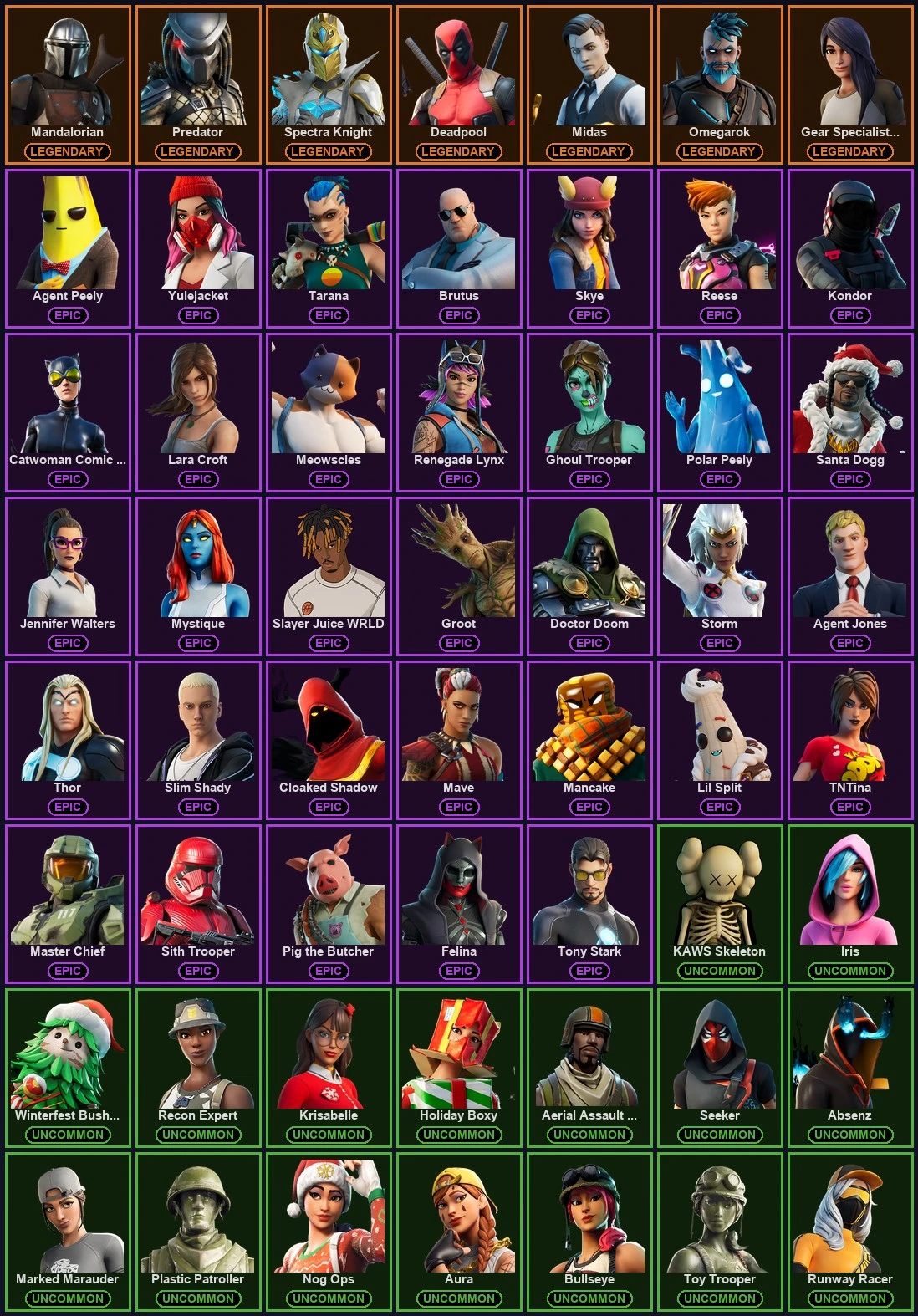 ๐ฎ 56 Skins โก Lvl 1069 | Mandalorian | Predator | Spectra Knight ๐ 70 Wins โ image 2
