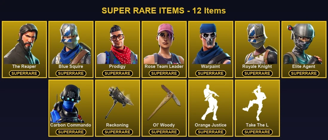 ๐ฎ 57 Skins ๐ 950 V-Bucks โก Lvl 625 | The Reaper | Blue Squire | Prodigy ๐ 170 Wins โ image 1
