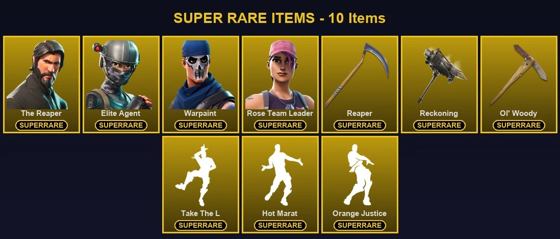 ๐ฎ 64 Skins ๐ 1550 V-Bucks โก Lvl 544 | The Reaper | Elite Agent | Warpaint ๐ 67 Wins โ image 1