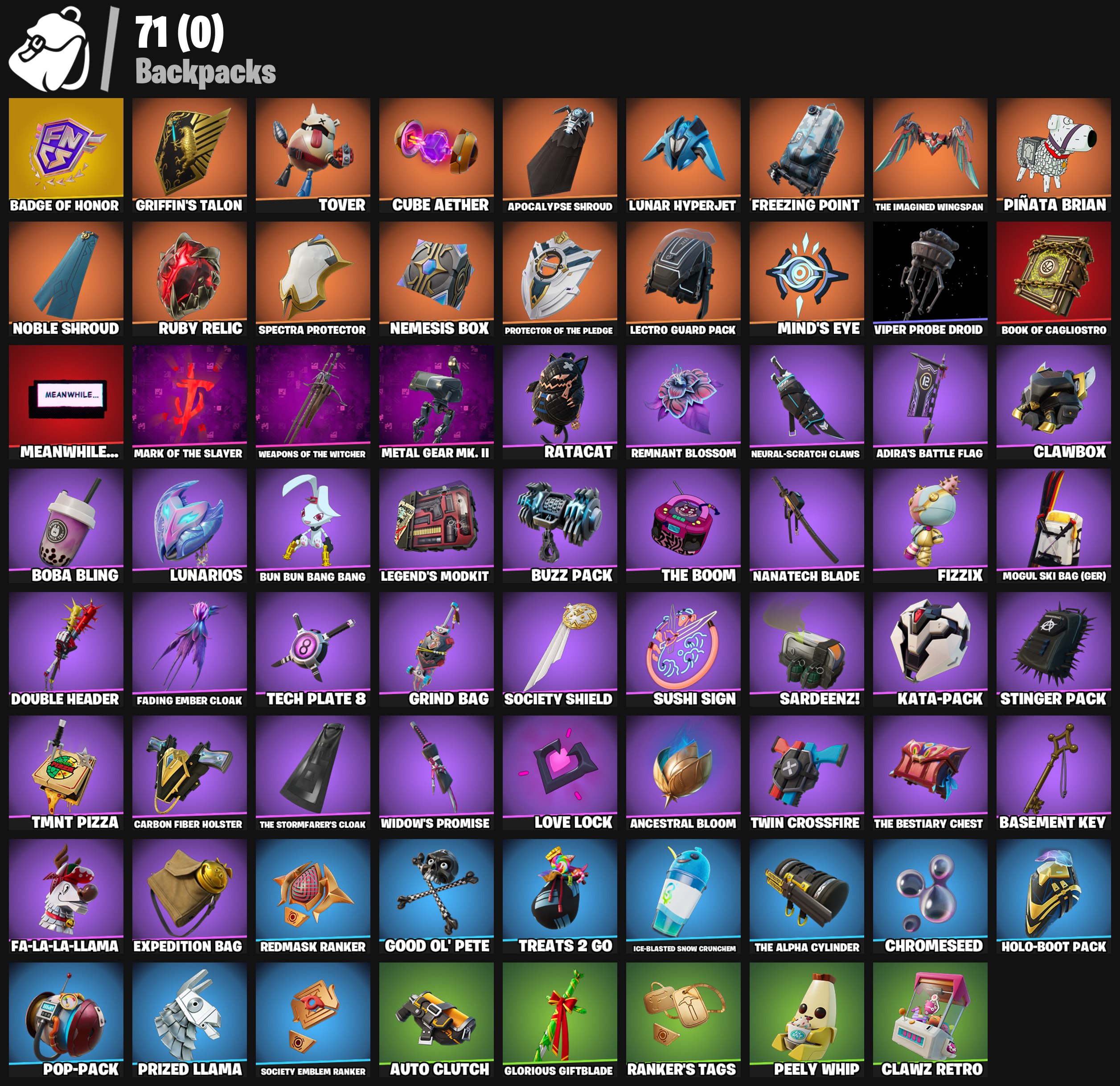 【65 SKINS】 (PC/XBOX) AURA | MANIC | FROSTBITE | DARTH VADER | INDIANA JONES | GERALT OF RIVIA | DUMMY SUPREME | TWYN | NEZUMI