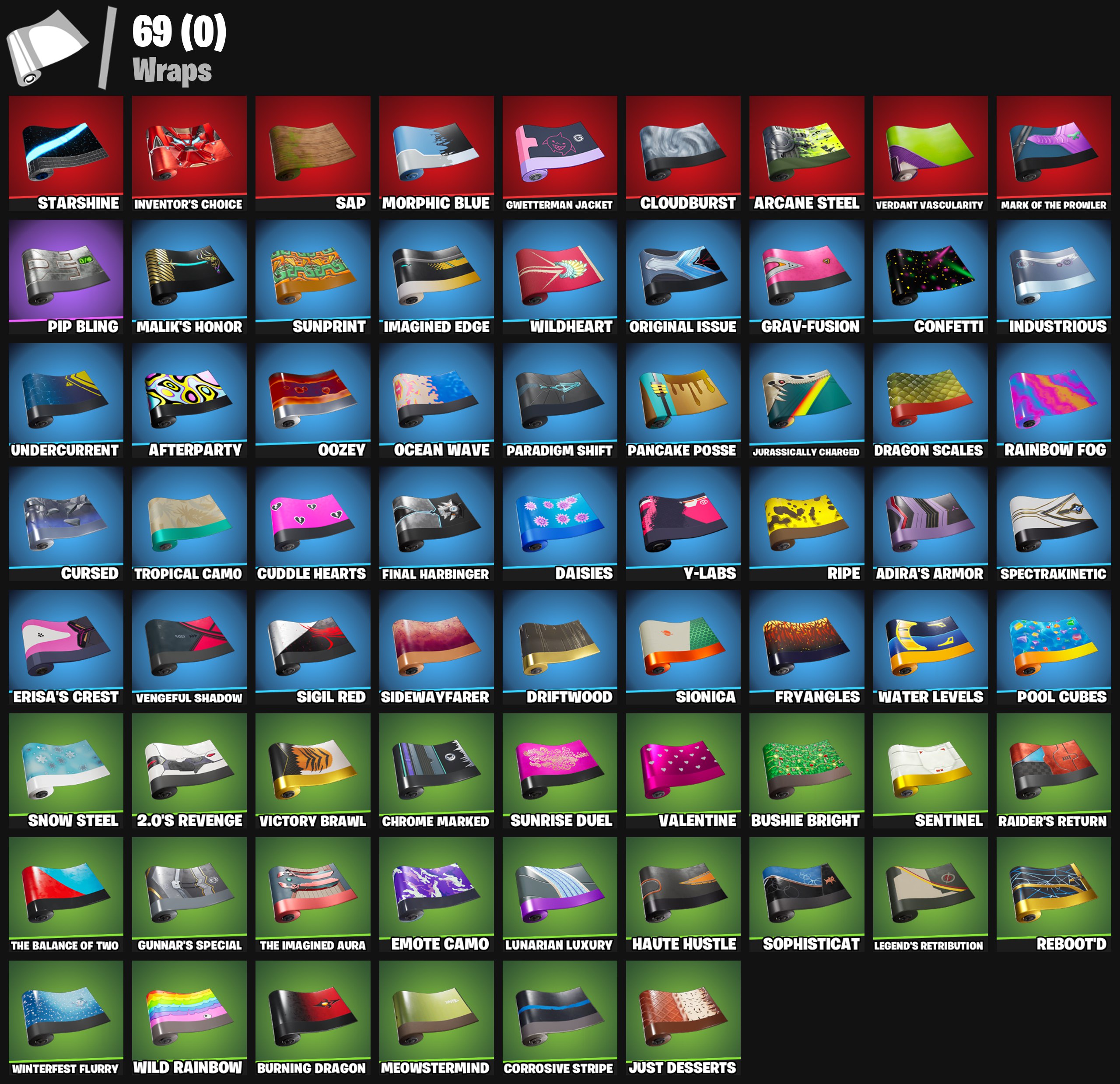 【69 SKINS】 (PC/PSN/XBOX) X-LORD | AXO | CALAMITY | HYBRID | BLACKHEART | ETERNAL KNIGHT | THE IMAGINED | MALIK | DIRE | ROX