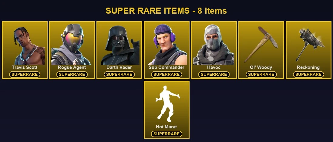 ๐ฎ 81 Skins ๐ 650 V-Bucks โก Lvl 1610 | Travis Scott | Rogue Agent | Darth Vader ๐ 244 Wins โ image 1