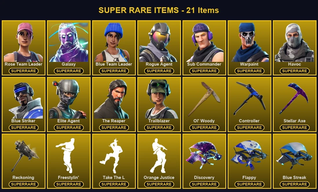 ๐ฎ 81 Skins ๐ 2000 V-Bucks โก Lvl 1540 | Rose Team Leader | Galaxy | Blue Team Leader ๐ 87 Wins โ image 1