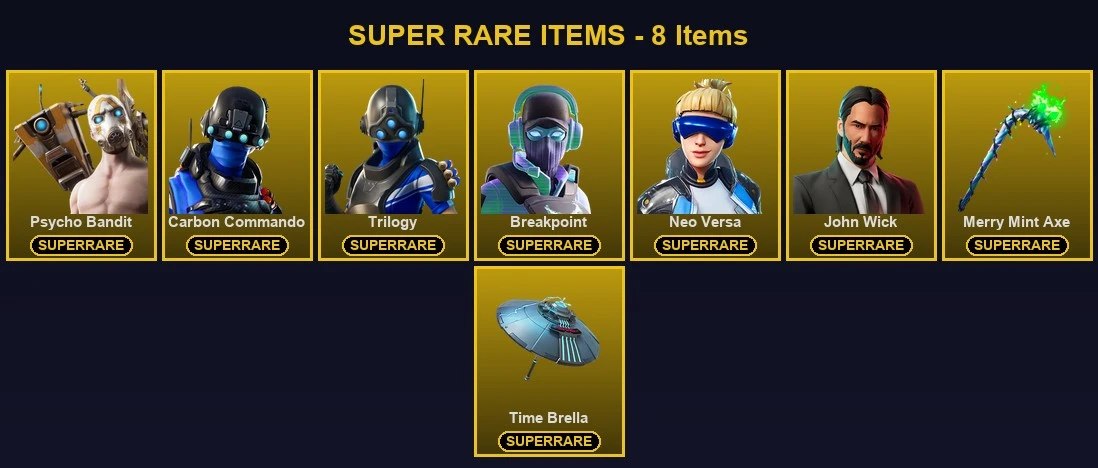 ๐ฎ 83 Skins ๐ 400 V-Bucks โก Lvl 811 | Psycho Bandit | Carbon Commando | Trilogy ๐ 124 Wins โ image 1