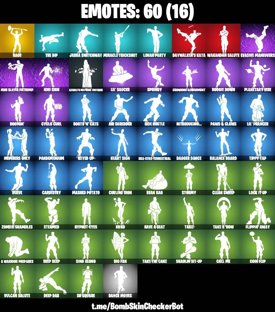 86 SKINS ⸱ LEVIATHAN AXE ⸱ JABBA SWITCHWAY ⸱ RAGE ⸱ VISION ⸱ NEO VERSA ⸱ IRIS ⸱ SURF WITCH ⸱ LEXA ⸱ AGENT PEELY ⸱ ETERNAL KNIGHT ⸱ TNTINA ⸱ MICHONNE ⸱ FADE ⸱ REBIRTH RAVEN ⸱ SKYE ⸱ MAYA ⸱ TNTINA ⸱ GREEN ARROW ⸱ LARA CROFT ⸱ CHANCE — image 3