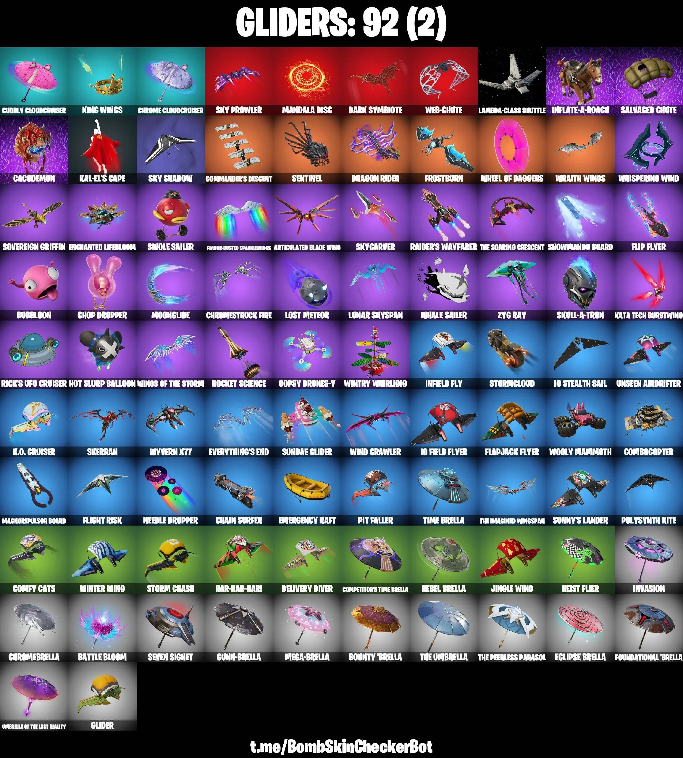 90 SKINS ⸱ SPIDER-MAN ⸱ DARTH VADER ⸱ RUBY SHADOWS -POLAR PEELY ⸱ KADO THORNE ⸱ MEOW SKULLS ⸱ HELSIE ⸱ DUSTY ⸱ DIZZIE ⸱ KYMERA ⸱ GOOD GUY ⸱ STEADY ⸱ LOVE IT ⸱ KOR ⸱ SNAP ⸱ GERALT ⸱ DOOM SLAYER — image 4