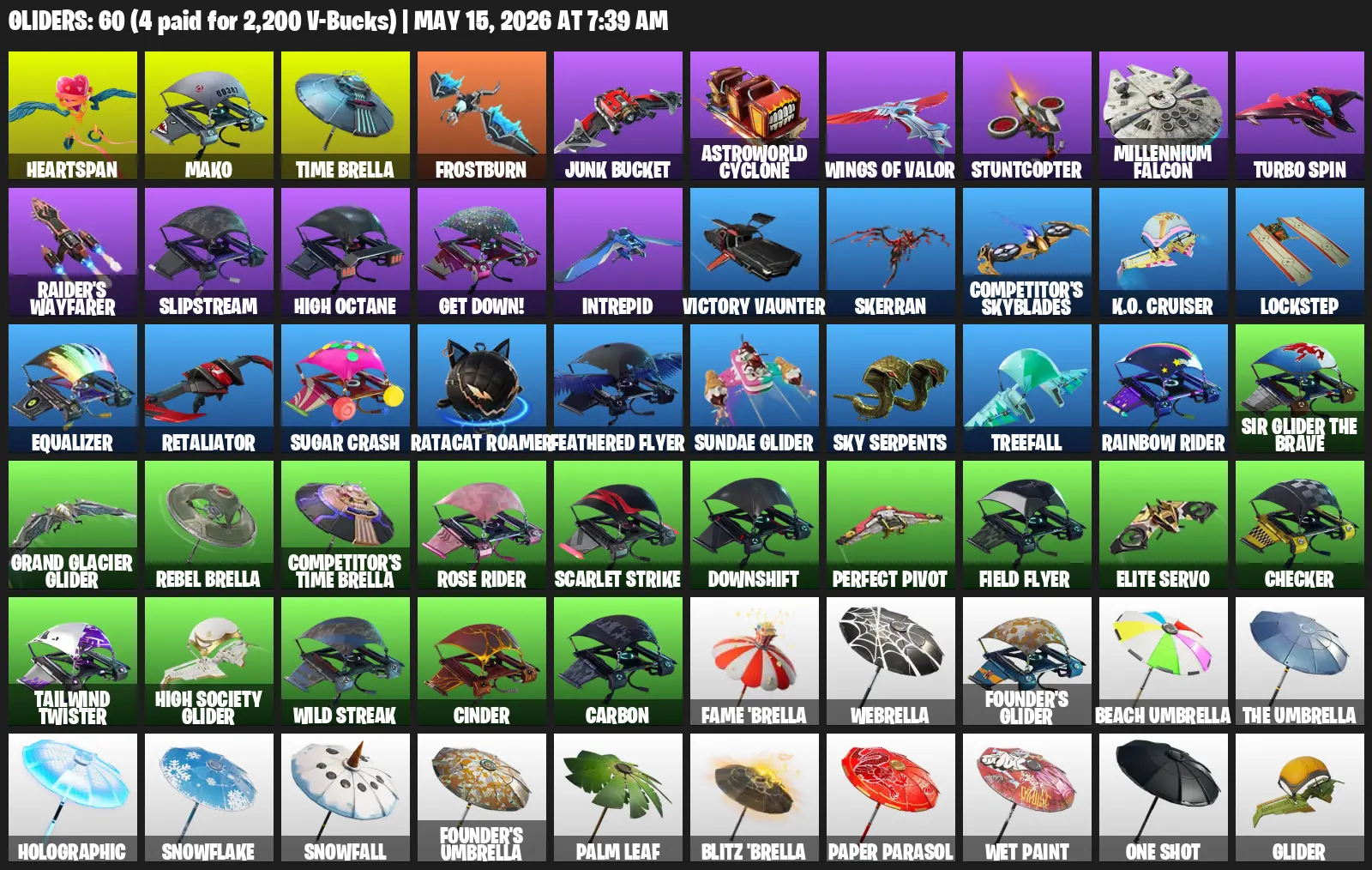 93 Skins | OG Renegade Raider + Royale Knight + The Reaper + Travis Scott — image 2