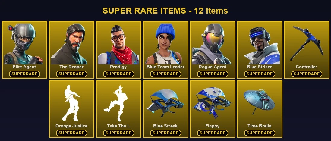 ๐ฎ 94 Skins ๐ 450 V-Bucks โก Lvl 1106 | Elite Agent | The Reaper | Prodigy ๐ 100 Wins โ image 1
