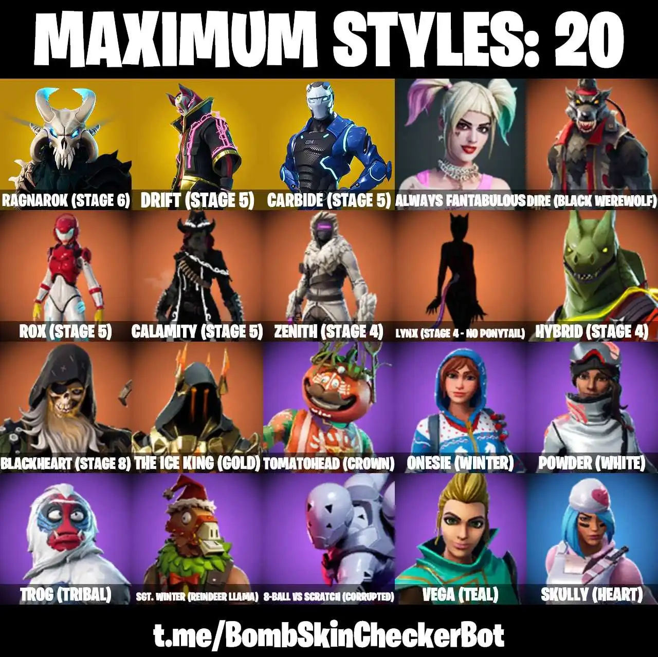 🎆95 SKINS ⚡️PC/PSN/XBOX/NINTENDO⚡️ ROGUE AGENT 👑 CHIEF HOPPER 👑 RAGNAROK (STAGE 6) 👑 CARBIDE (STAGE 5) 👑 RUST BUCKET 👑 HARLEY QUINN ⚡️MAIL CHANGEABLE — image 7