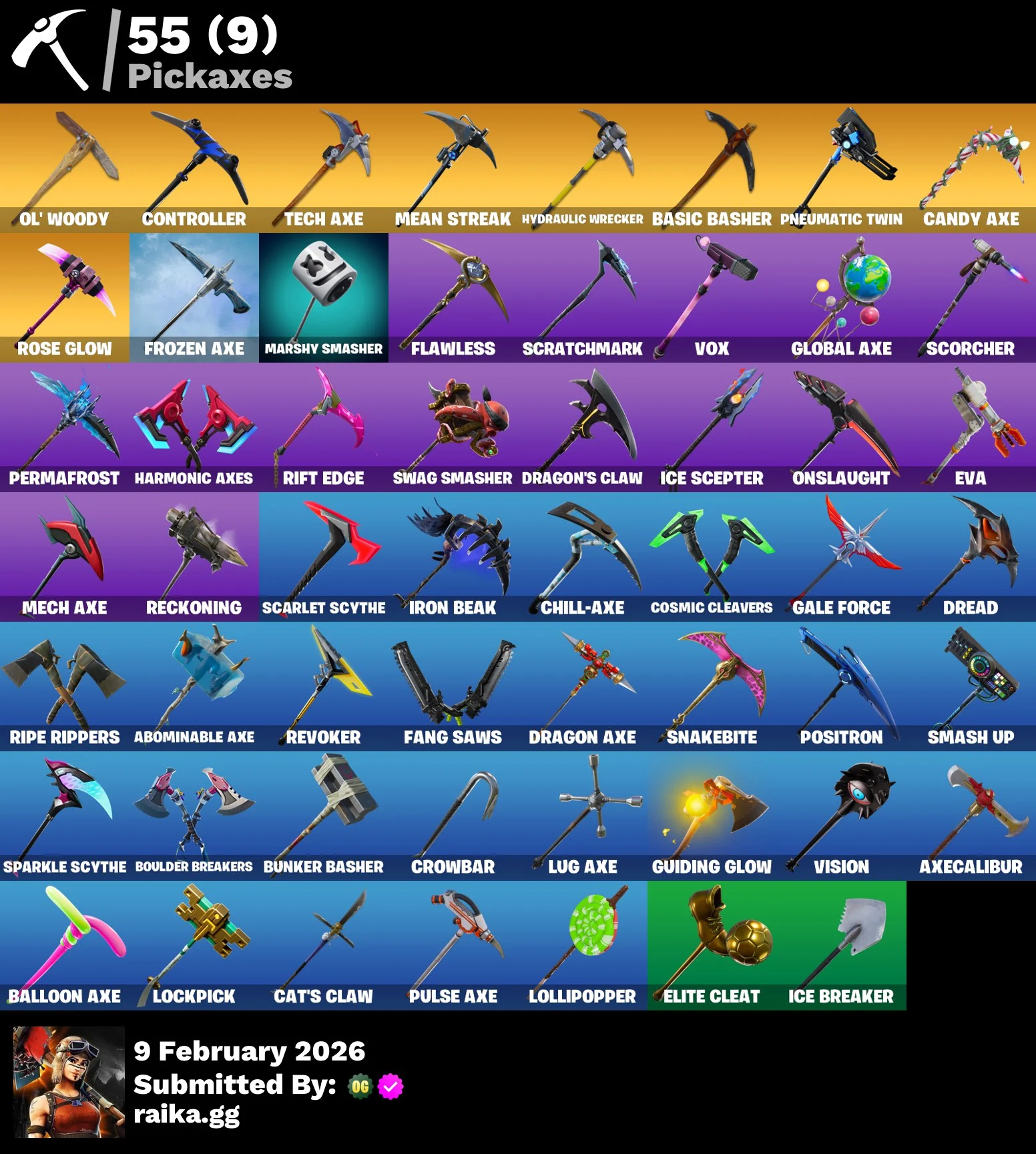 95 SKINS | ROYALE KNIGHT | OG STW | BLACK WIDOW | CANDY AXE — image 6