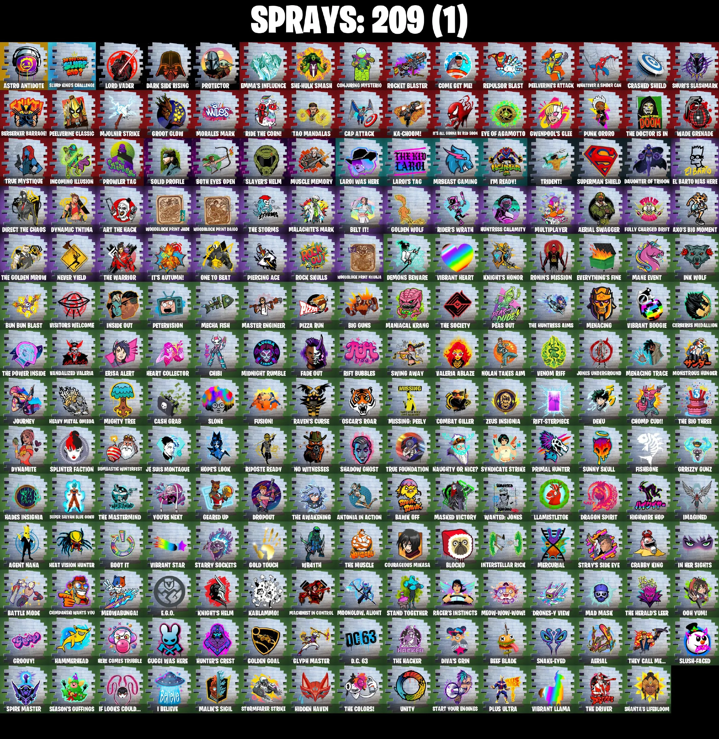 (PC/XBOX) 262 SKINS π₯ TRAVIS SCOTT π₯ GOLD MEOWSCLES π₯ GOLD BRUTUS π₯ GOLD MIDAS π₯ KERI COMMANDER π₯ PITCH PATROLLER π₯ VIVI CHROMA π₯ 50 VB | PARENTAL CONTROLS β image 8