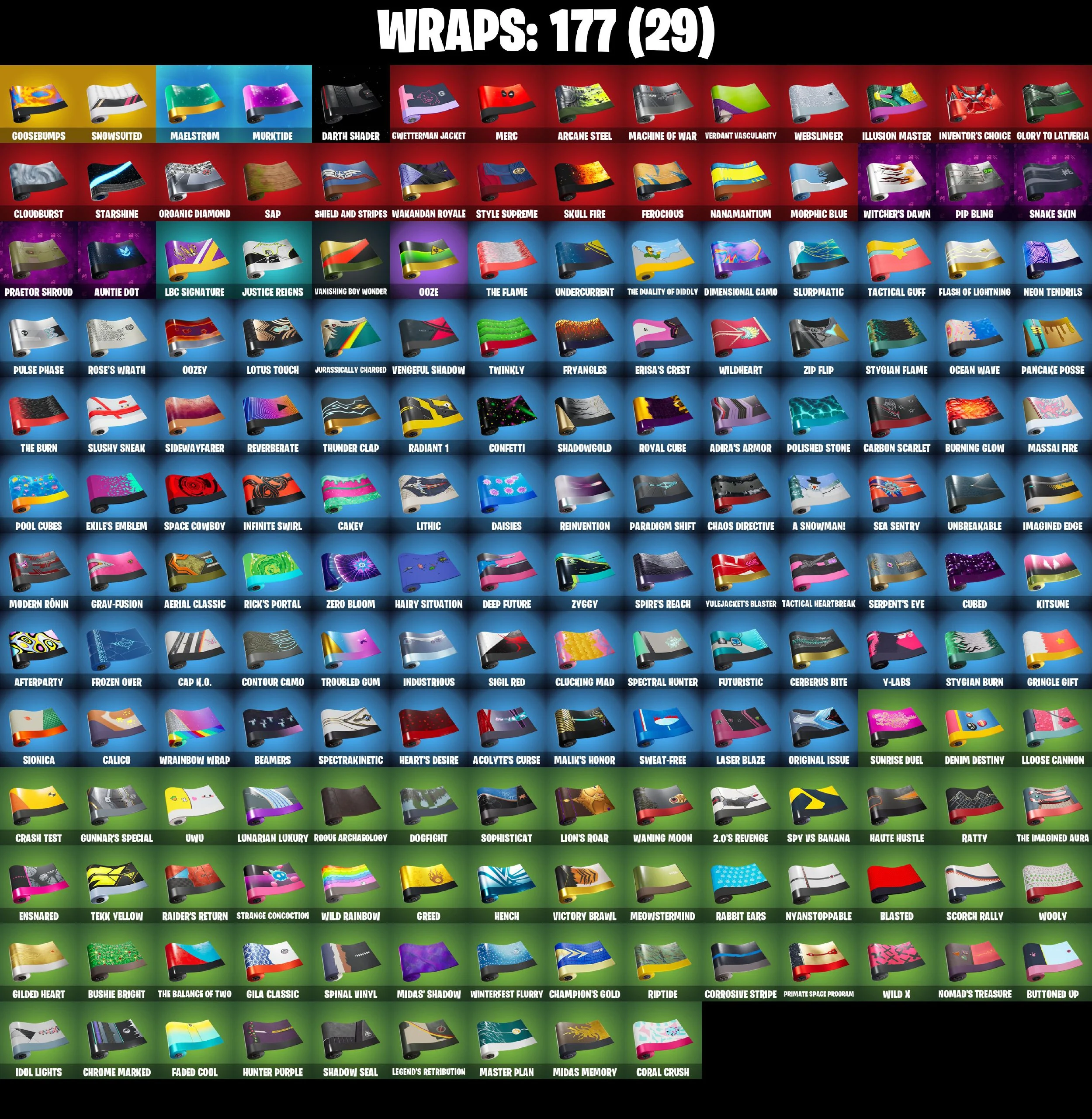 (PC/XBOX) 262 SKINS π₯ TRAVIS SCOTT π₯ GOLD MEOWSCLES π₯ GOLD BRUTUS π₯ GOLD MIDAS π₯ KERI COMMANDER π₯ PITCH PATROLLER π₯ VIVI CHROMA π₯ 50 VB | PARENTAL CONTROLS β image 7