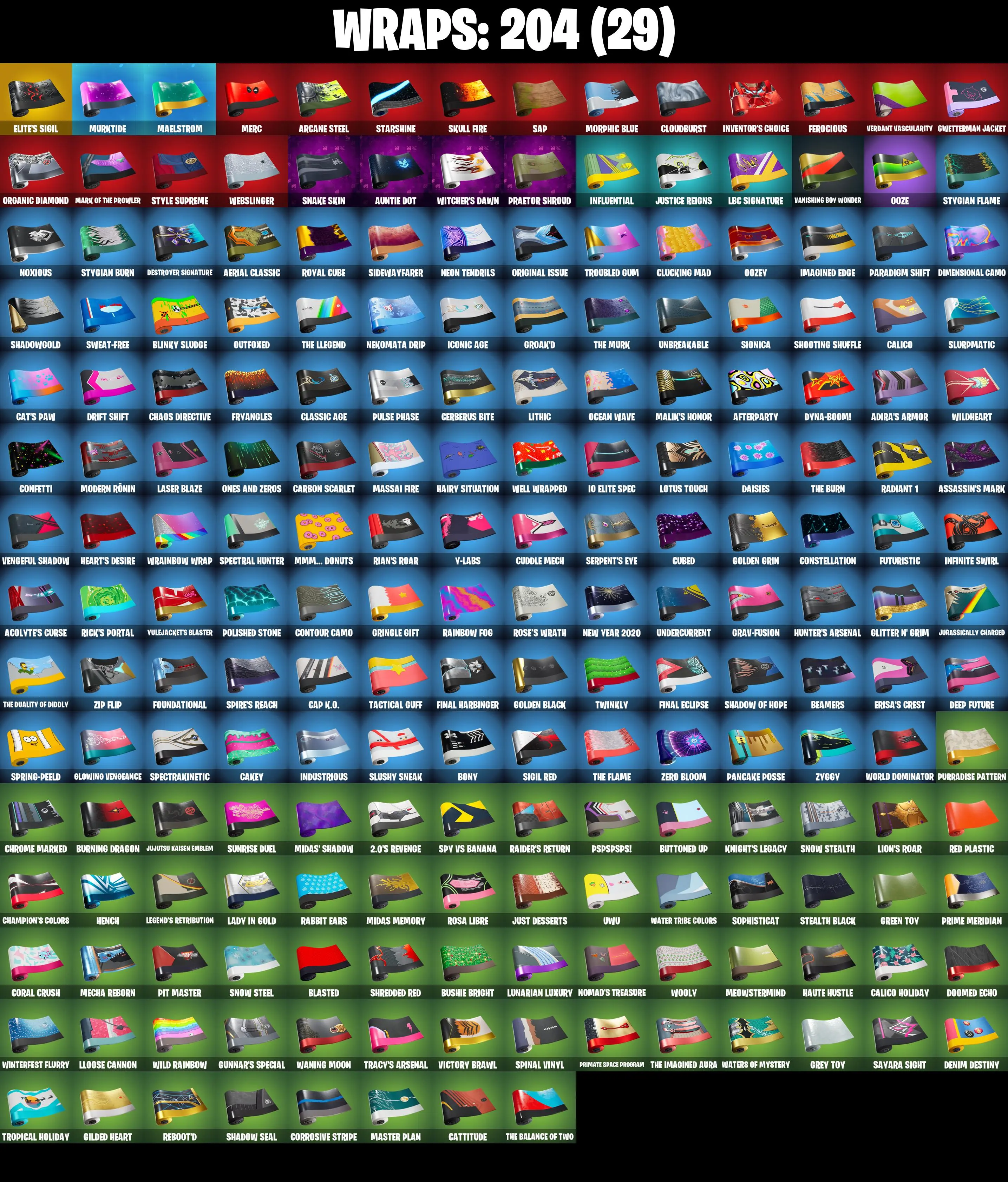 (PC/PSN) 299 SKINS π₯ Gold Midas π₯ Gold Brutus π₯ Tart Tycoon π₯ Clutch π₯ Major Lazer π₯ Grind π₯ Naruto Uzumaki π₯ Predator π₯ Menace π₯ 50 VB | PARENTAL CONTROLS β image 7