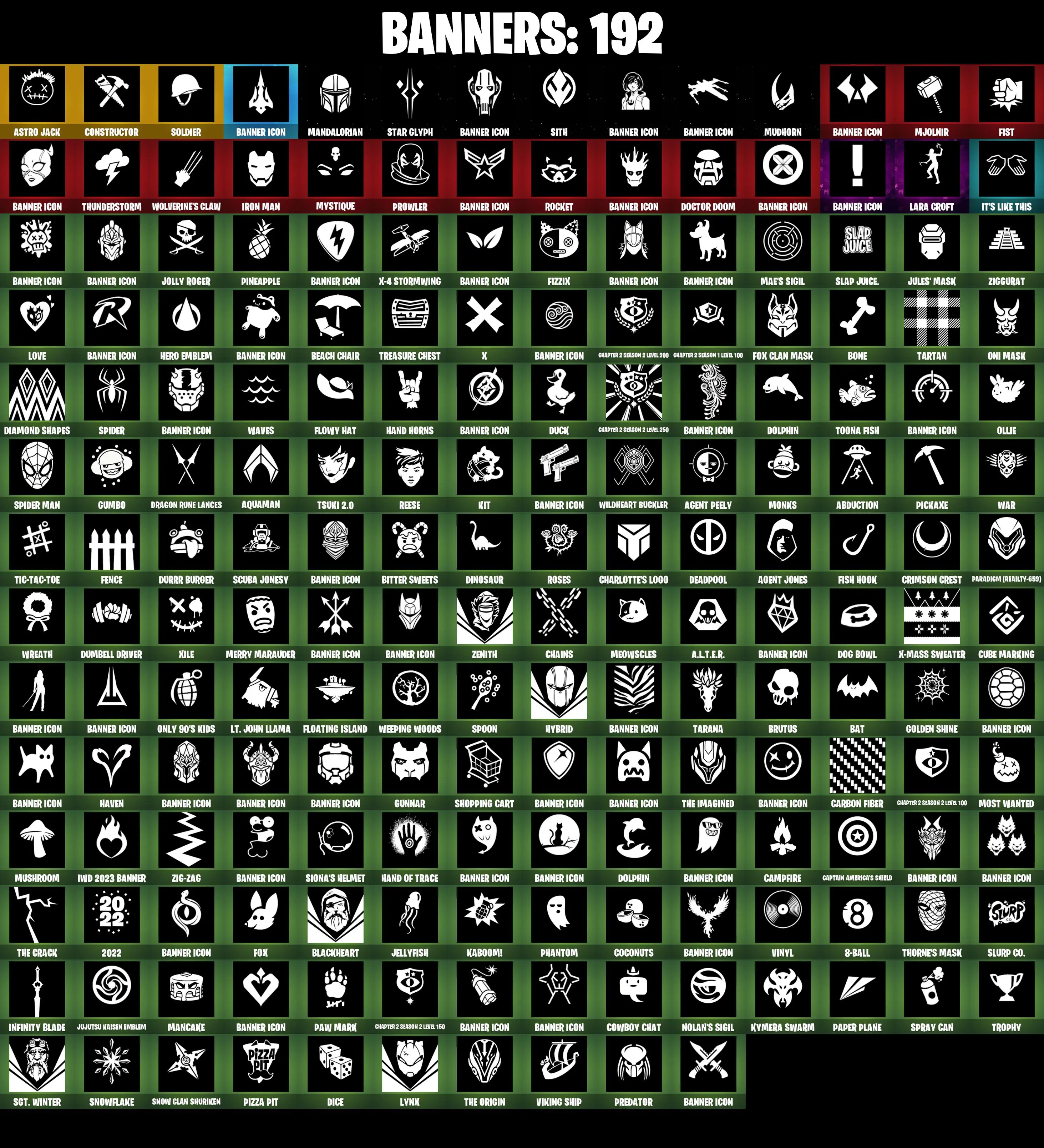 (PC/PSN/XBOX) 225 SKINS π« Gold Meowscles β‘οΈ Gold Brutus π Gold TNTina β‘οΈ Gold Midas π Tart Tycoon β‘οΈ Hybrid π The Imagined | 2200 V-Buck | PARENTAL CONTROLS β image 5