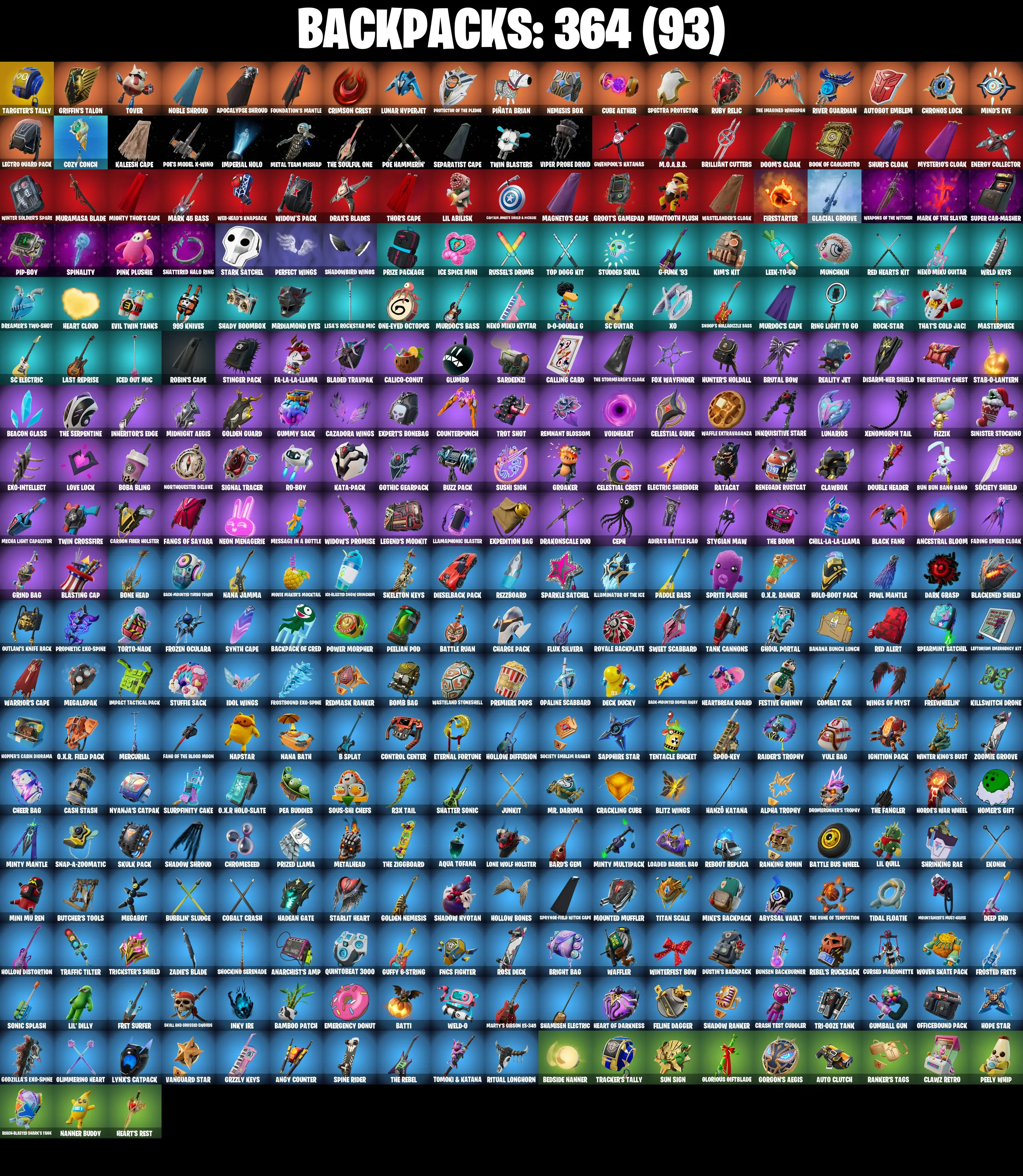 (PC) 302 SKINS π₯ Renegade Raider π₯ Cobalt Snowfoot π₯ Sultura π₯ The Imagined π₯ The Origin π₯ Era π₯ The Ageless π₯ Mizuki π₯ Snap π₯ 200 V-Bucπ₯ PARENTAL CONTROLS β image 3