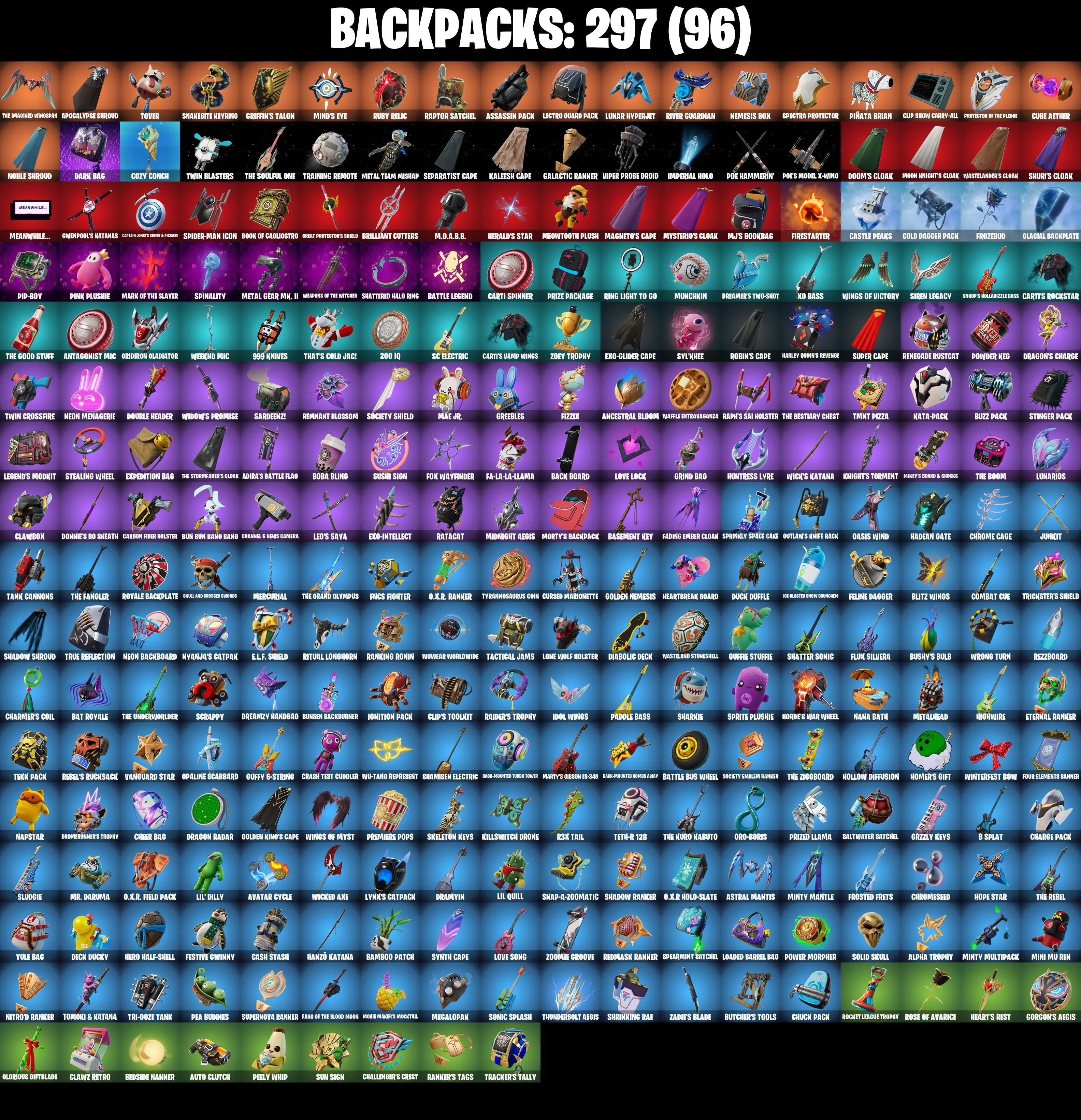 (PC/PSN/XBOX) 214 SKINS π« Master Chief (Matte Black) β‘οΈ Ascendant Midas π Zeus β‘οΈ Snap π Twyn β‘οΈ Raptor π Malik β‘οΈ Joltara | 400 V-Buck | PARENTAL CONTROLS β image 3