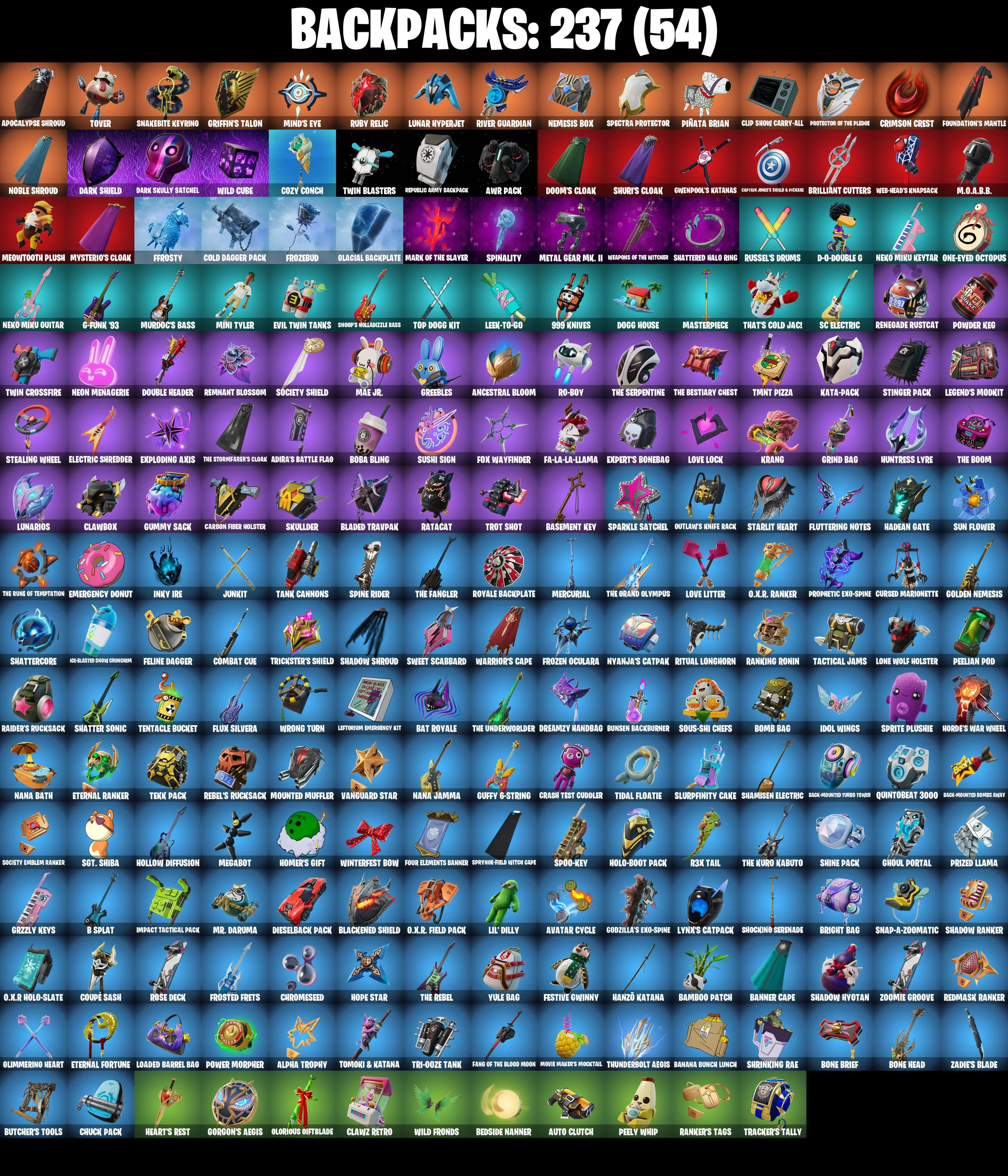 (PC/PSN/XBOX) 179 SKINS π« Dark Skully β‘οΈ Backlash π Zeus β‘οΈ Snap π Ronin β‘οΈ The Ageless π Renzo the Destroyer β‘οΈ Valeria π Nezumi | 300 V-Buck | PARENTAL CONTROLS β image 4