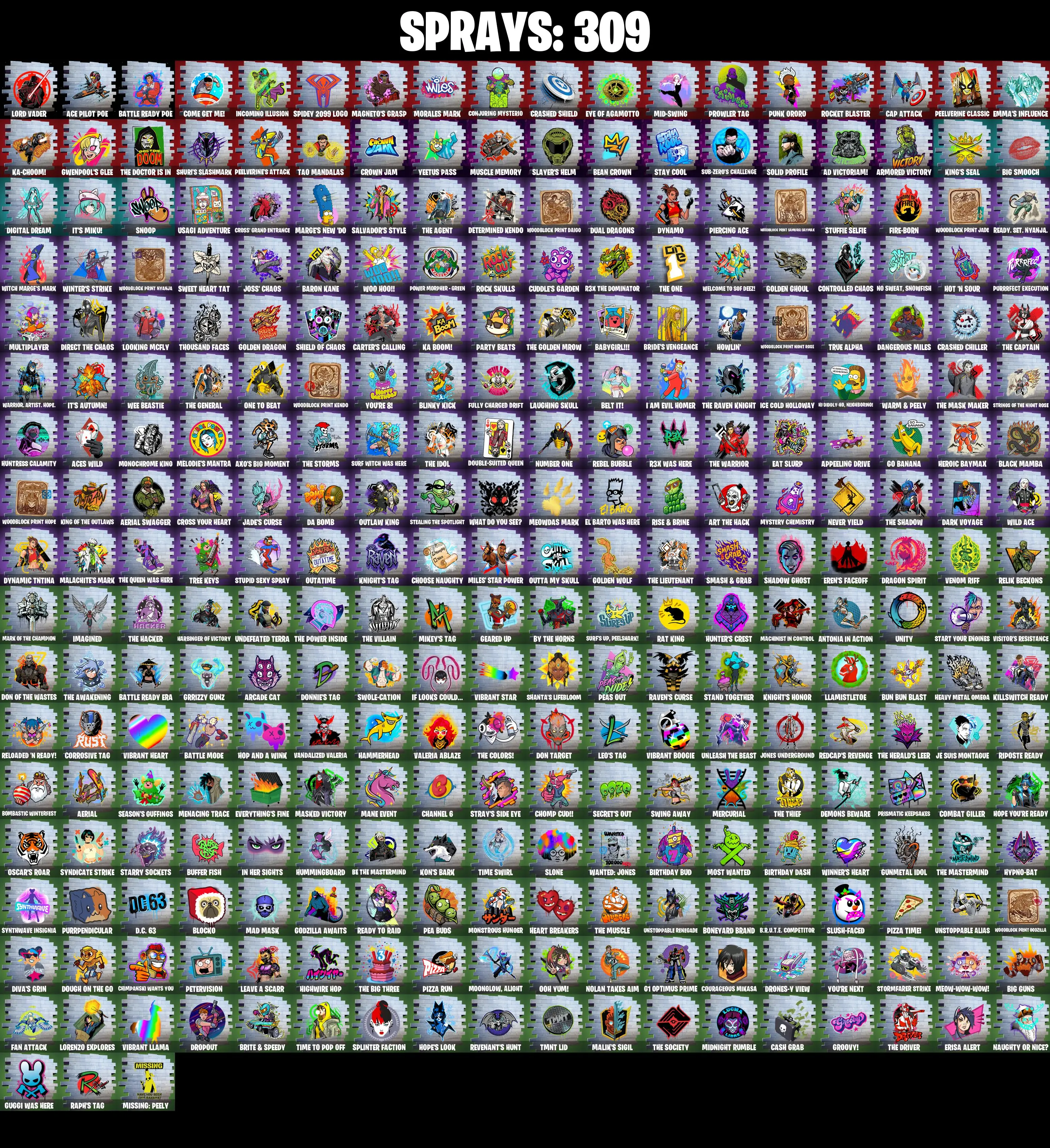 (PC/PSN/XBOX) 224 SKINS π« Recon Champion β‘οΈ Naruto Uzumaki π Torin β‘οΈ Peter Griffin π The Imagined β‘οΈ Kado Thorne π Mizuki | 150 V-Buck | PARENTAL CONTROLS β image 8