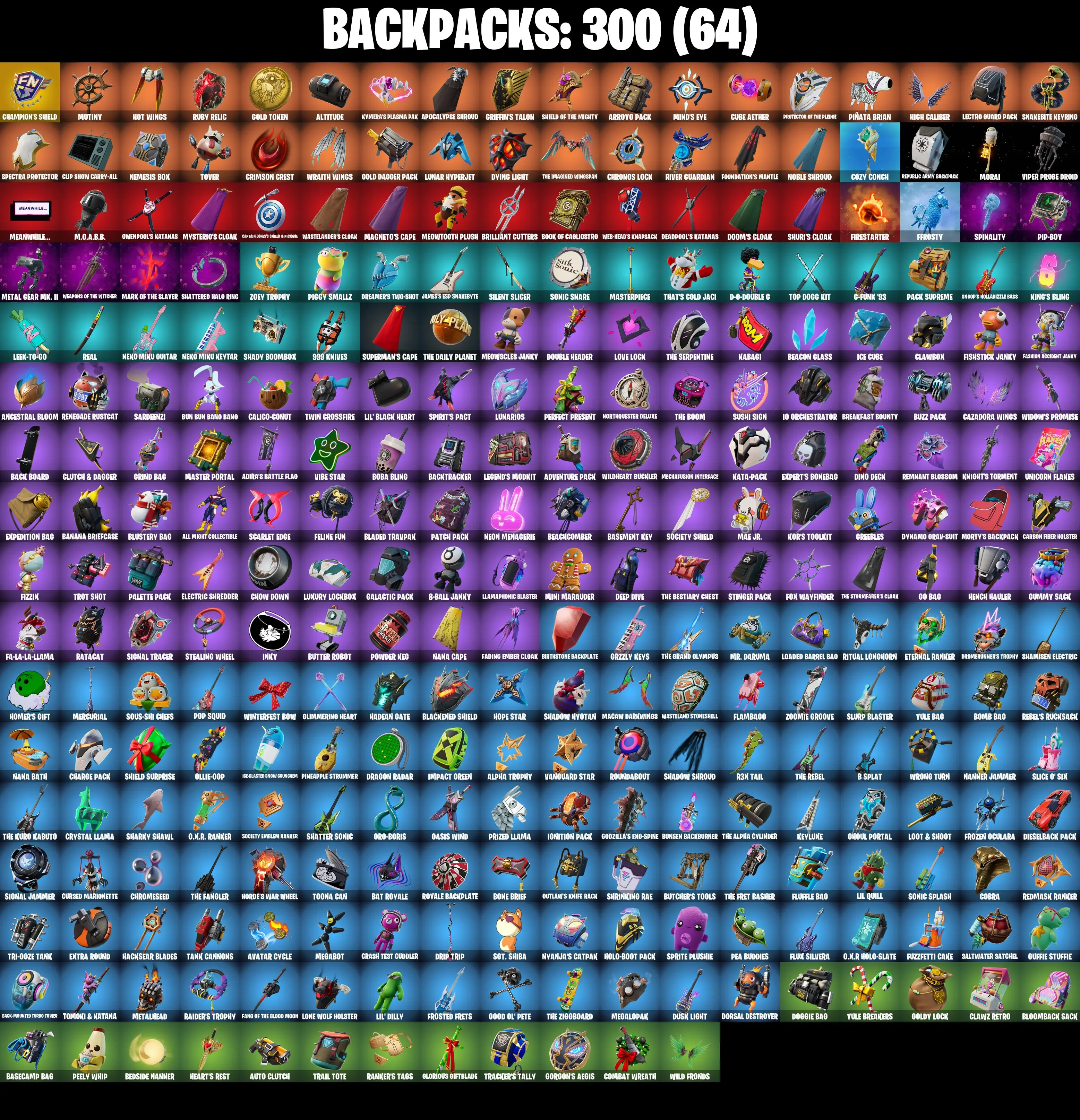 (PC/PSN/XBOX) 236 SKINS π« Eon β‘οΈ Gold Midas π Zenith β‘οΈ The Ageless π Lynx β‘οΈ Kymera π Peter Griffin β‘οΈ Gear Specialist Maya | 0 V-Buck | PARENTAL CONTROLS β image 3