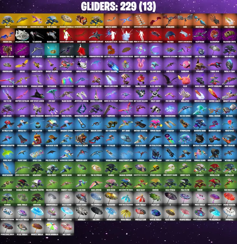 PC (FA) 357 Skins | Black Knight | IKONIK | Polo Prodigy | Renegade Raider | Sparkle Specialist | The Reaper | Glow | Blue Squire | Royale Knight | Elite Agent | OG STW — image 6