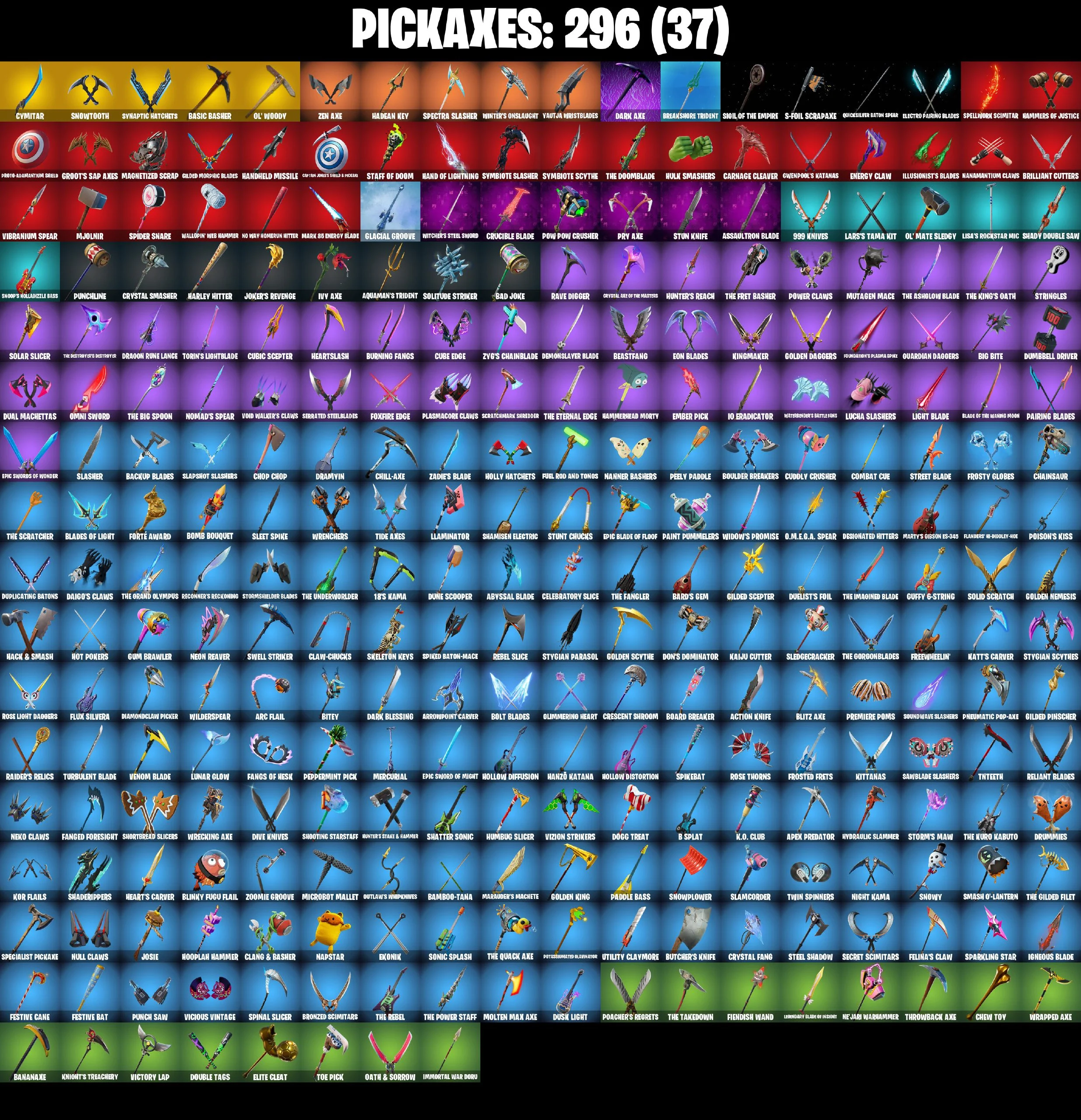 (PC/XBOX) 256 SKINS π« Gold Midas β‘οΈ Gold Brutus π Major Glory β‘οΈ Sultura π Fixer β‘οΈ Arcane Jinx π Cloud Striker | 350 V-Buck | PARENTAL CONTROLS β image 5