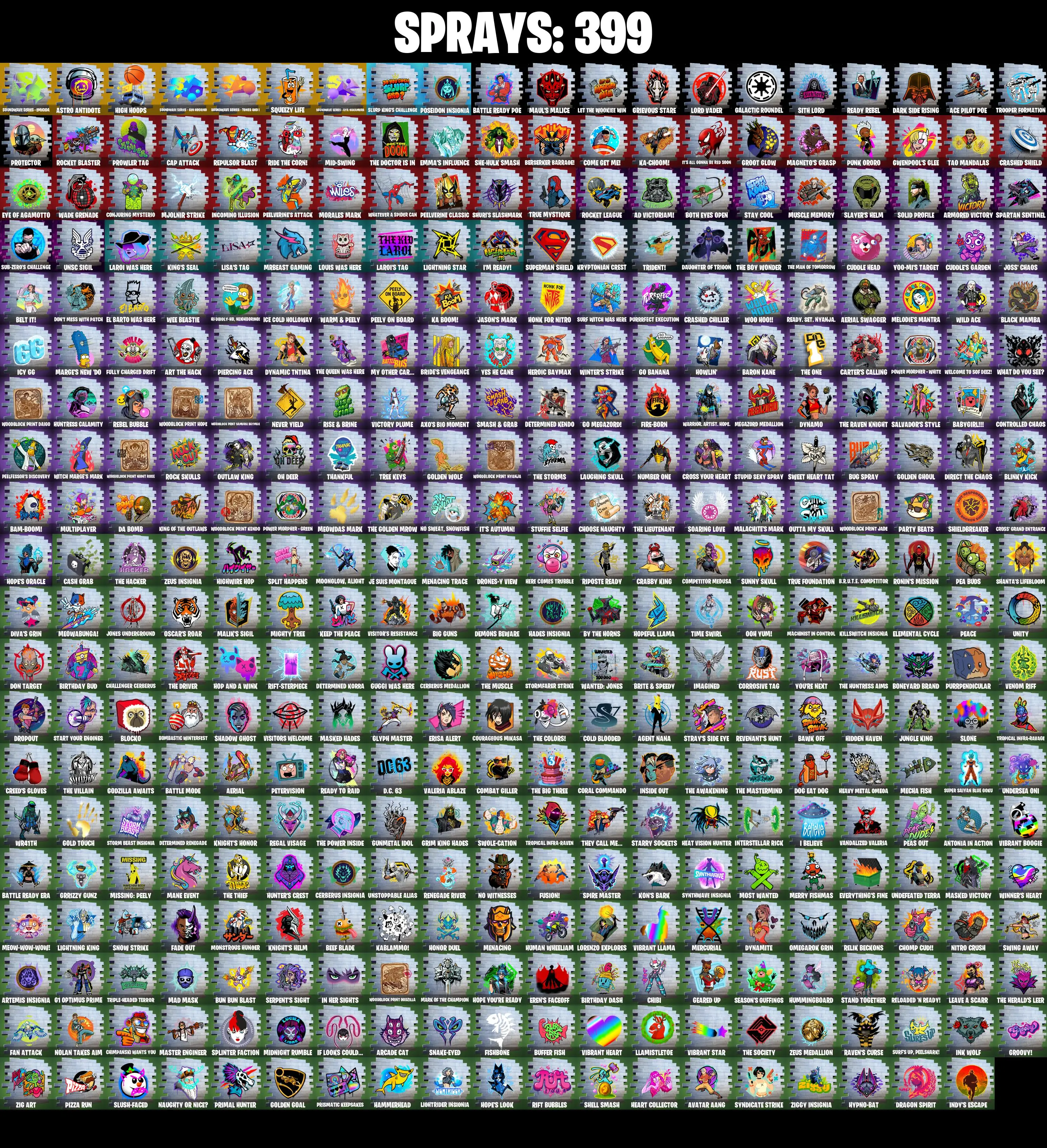 (PC/PSN/XBOX) 271 SKINS π« Gold Midas β‘οΈ Gold Brutus π The Imagined β‘οΈ The Cube Queen π Predator β‘οΈ Mizuki π Peter Griffin | 3400 V-Buck | PARENTAL CONTROLS β image 8