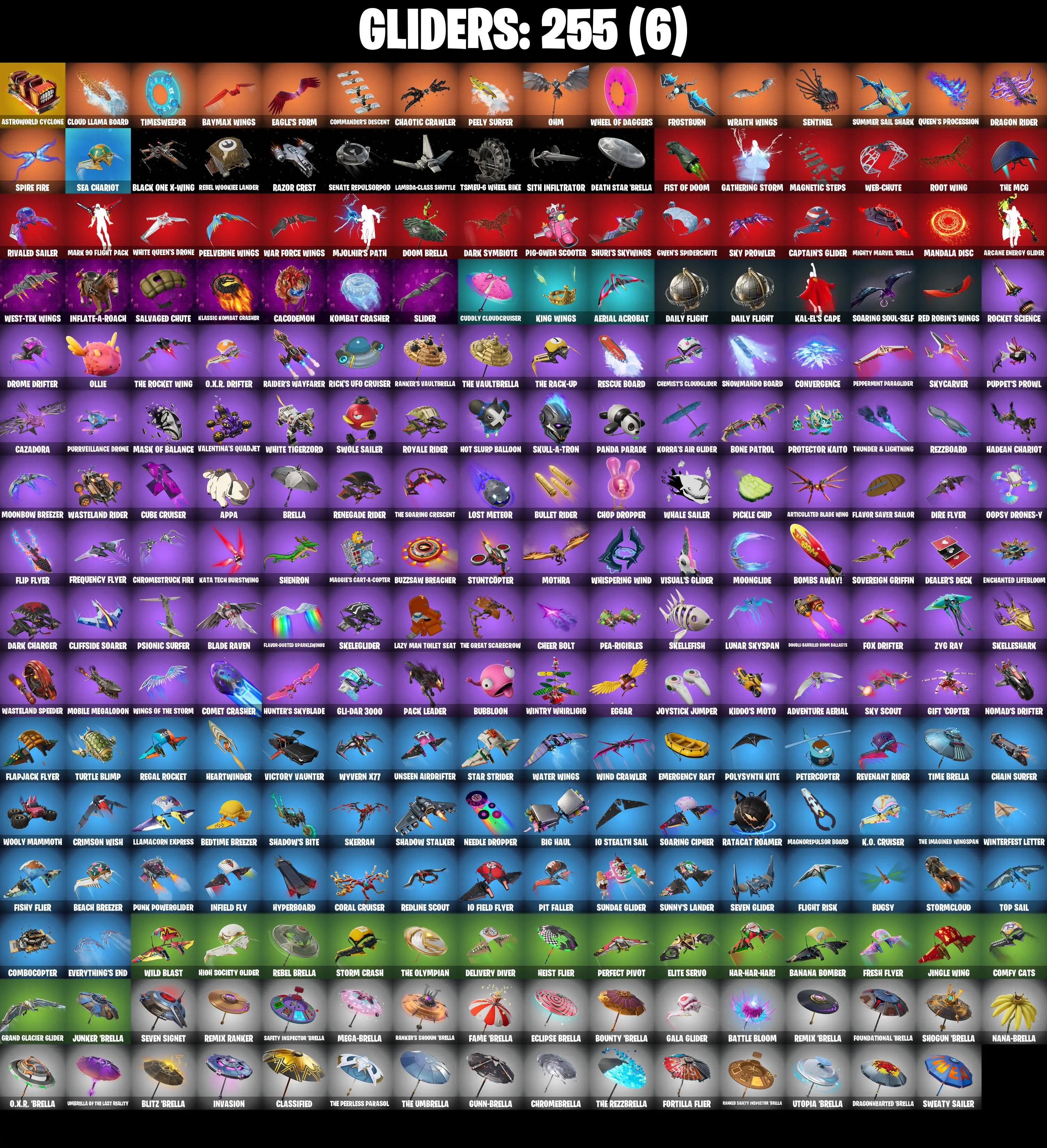 (PC/PSN/XBOX) 271 SKINS π« Gold Midas β‘οΈ Gold Brutus π The Imagined β‘οΈ The Cube Queen π Predator β‘οΈ Mizuki π Peter Griffin | 3400 V-Buck | PARENTAL CONTROLS β image 6