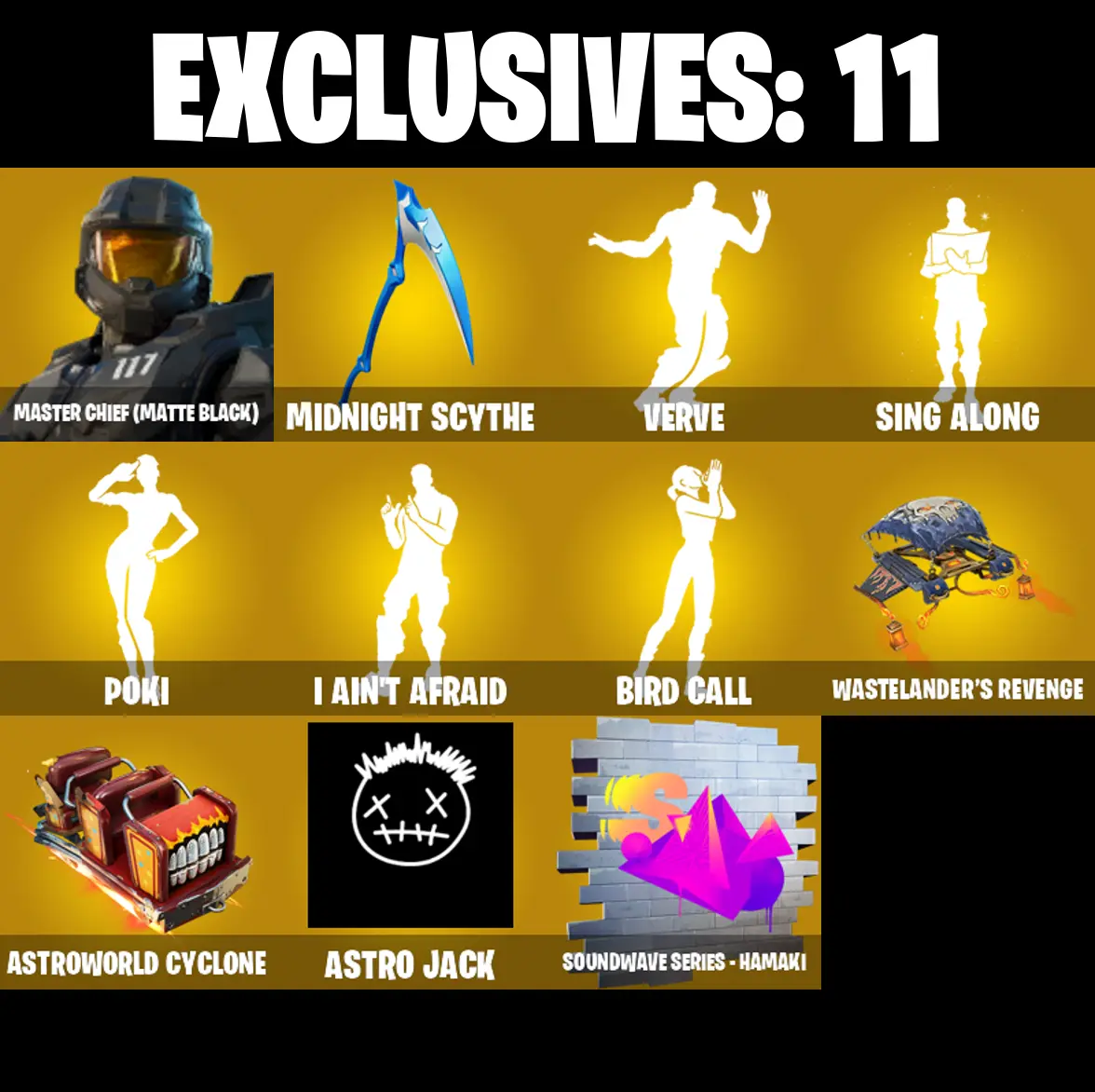 (PC/PSN/XBOX) 271 SKINS π« Master Chief (Matte Black) β‘οΈ The Imagined π Hunter β‘οΈ Mizuki π Peter Griffin β‘οΈ Eternal Knight | 250 V-Buck | PARENTAL CONTROLS β image 1
