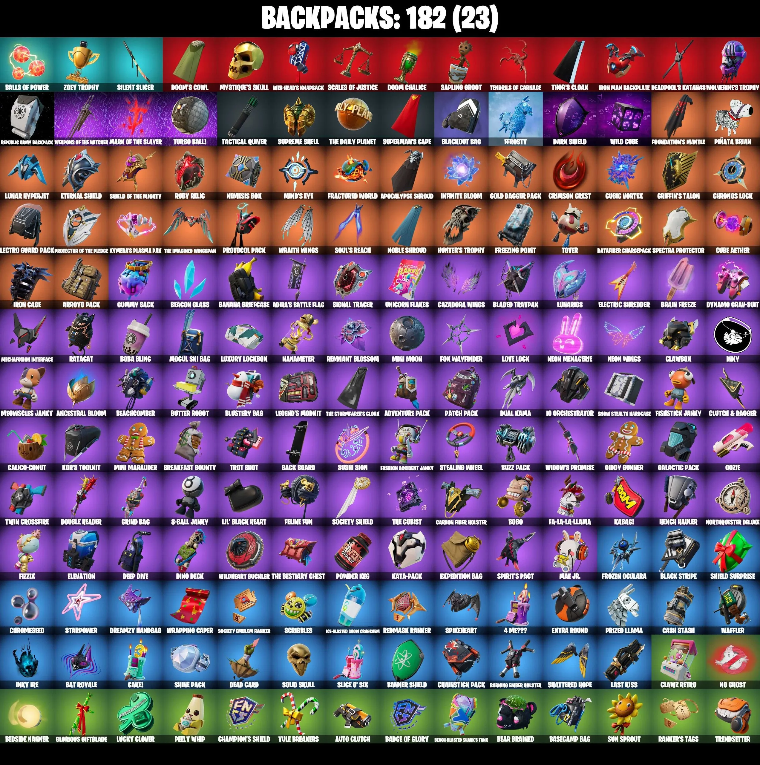 153 SKINS | RAGE , SPIDERMAN (GILDED REALITY) , MIDAS (FULLY GOLDEN) , GHOUL TROOPER , SURF WITCH , GALAXIA , REAPER AXE , STAR WAND | CHANGEABLE EMAIL — image 5