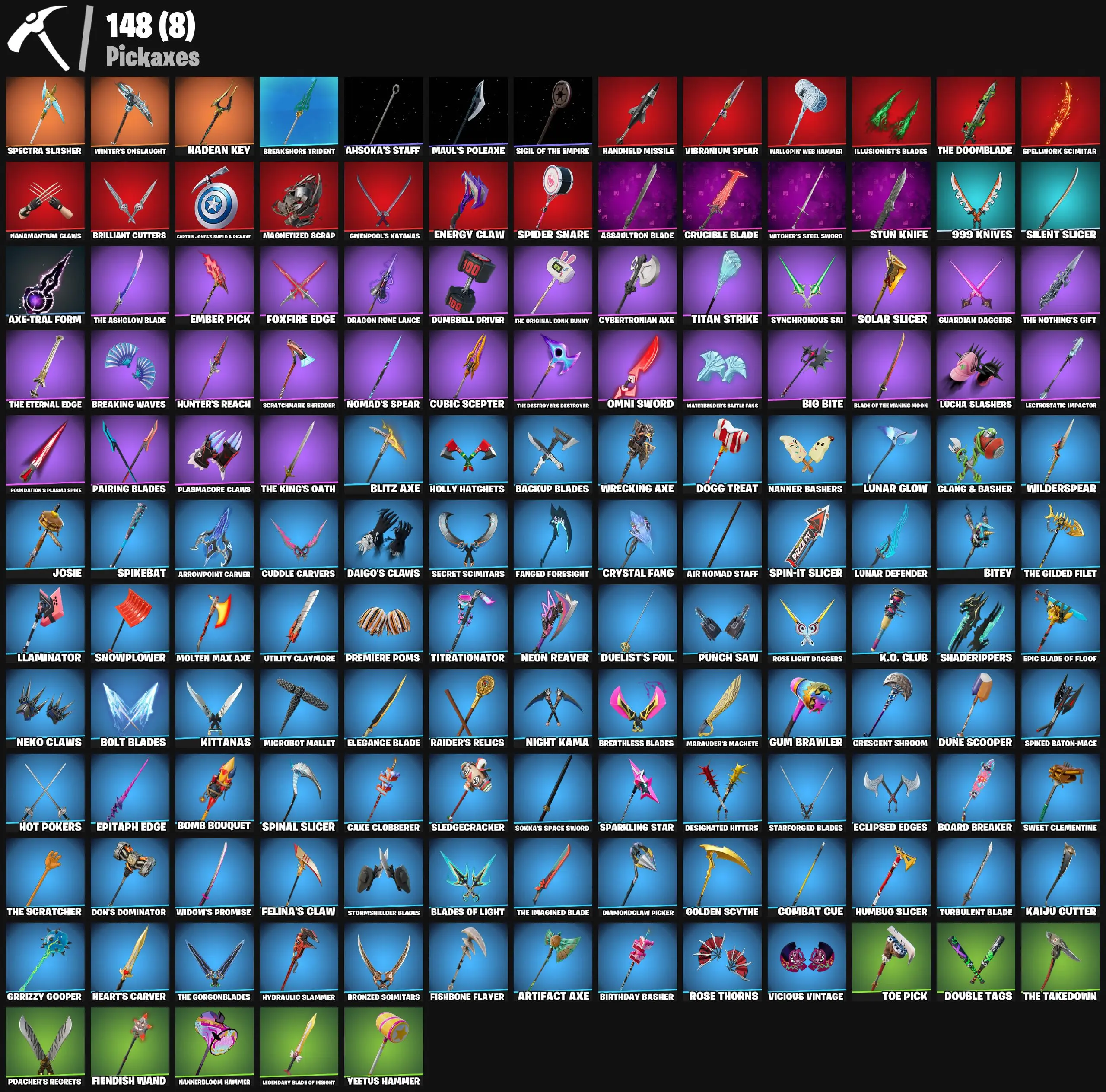 ⚔️ Fortnite ✔️ 133 SKINS (PC/XBOX) ⚔️ SPIDER-MAN 🗡️ DARTH VADER 🌌 GERALT OF RIVIA 😈 ANDROMEDA 🍌 THE AGELESS 📩 MALIK 🤖 RENZO THE DESTROYER ⚔️ Complete Access ⚔️ Instant Delivery !MKG011333 — image 4