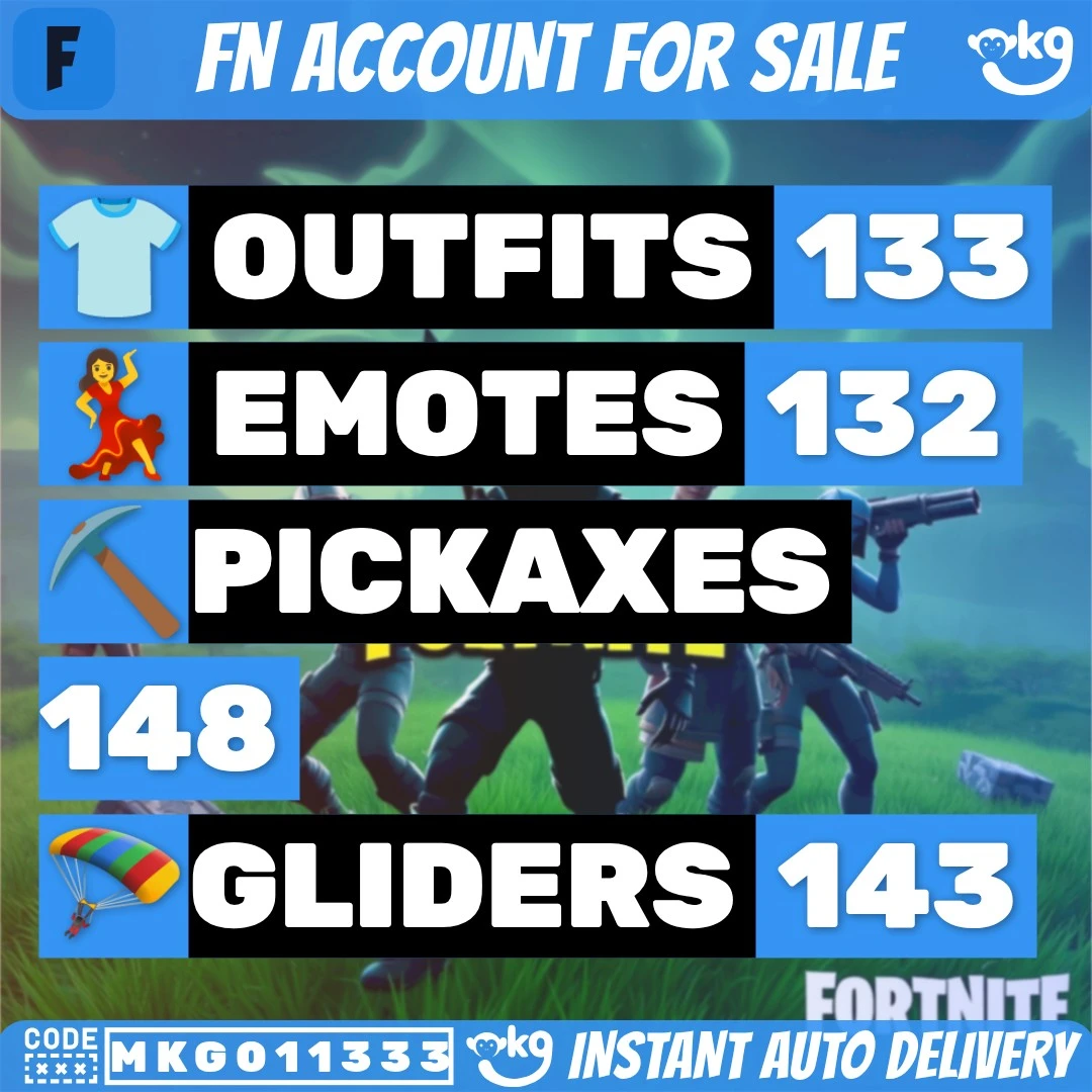 ⚔️ Fortnite ✔️ 133 SKINS (PC/XBOX) ⚔️ SPIDER-MAN 🗡️ DARTH VADER 🌌 GERALT OF RIVIA 😈 ANDROMEDA 🍌 THE AGELESS 📩 MALIK 🤖 RENZO THE DESTROYER ⚔️ Complete Access ⚔️ Instant Delivery !MKG011333 — image 1