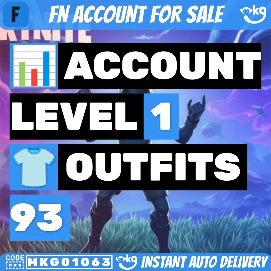 Fortnite | 93 Outfits + Rare Emote | 1 Pickaxe/Backbling | PC/iOS/Android ๐๐ !MKG01063 โ image 1