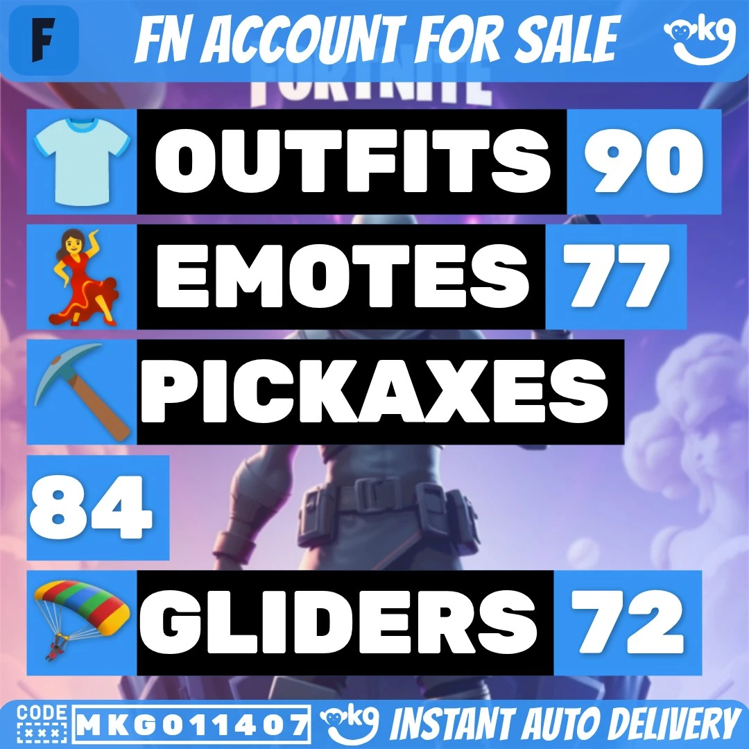 ⚔️ Fortnite ✔️ 90 SKINS (PC/PSN) ⚔️ ROGUE AGENT 🗡️ RAPTOR 🌌 RED KNIGHT 😈 LOVE RANGER 🍌 DYNAMO 📩 GALAXY 🤖 MIDAS ⚡ DRIFT 🎭 REDLINE ⚔️ Complete Access ⚔️ Instant Delivery !MKG011407 — image 1