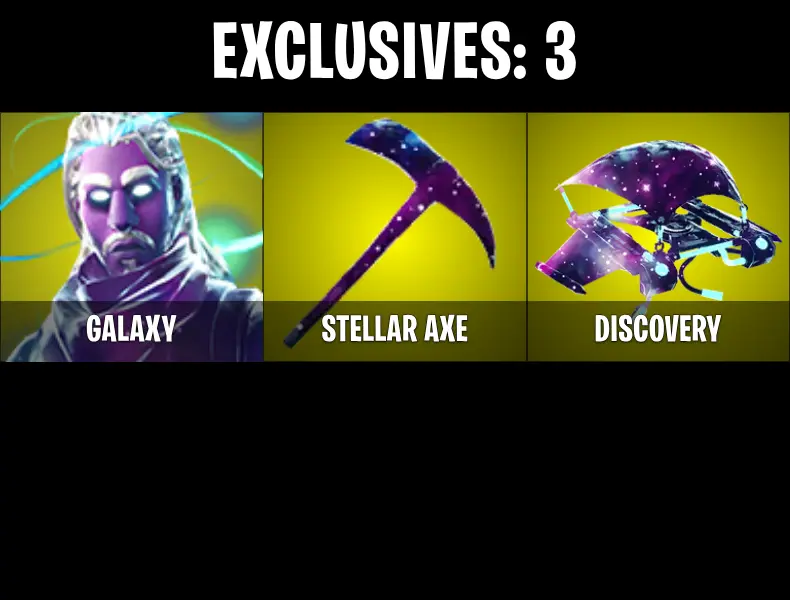 🔥PC/PSN/XBOX🔥 1 SKINS ⭐ GALAXY ⭐ STELLAR AXE ⭐ DISCOVERY ⭐ ⭐ 300 VBUCKS ⭐ — image 1