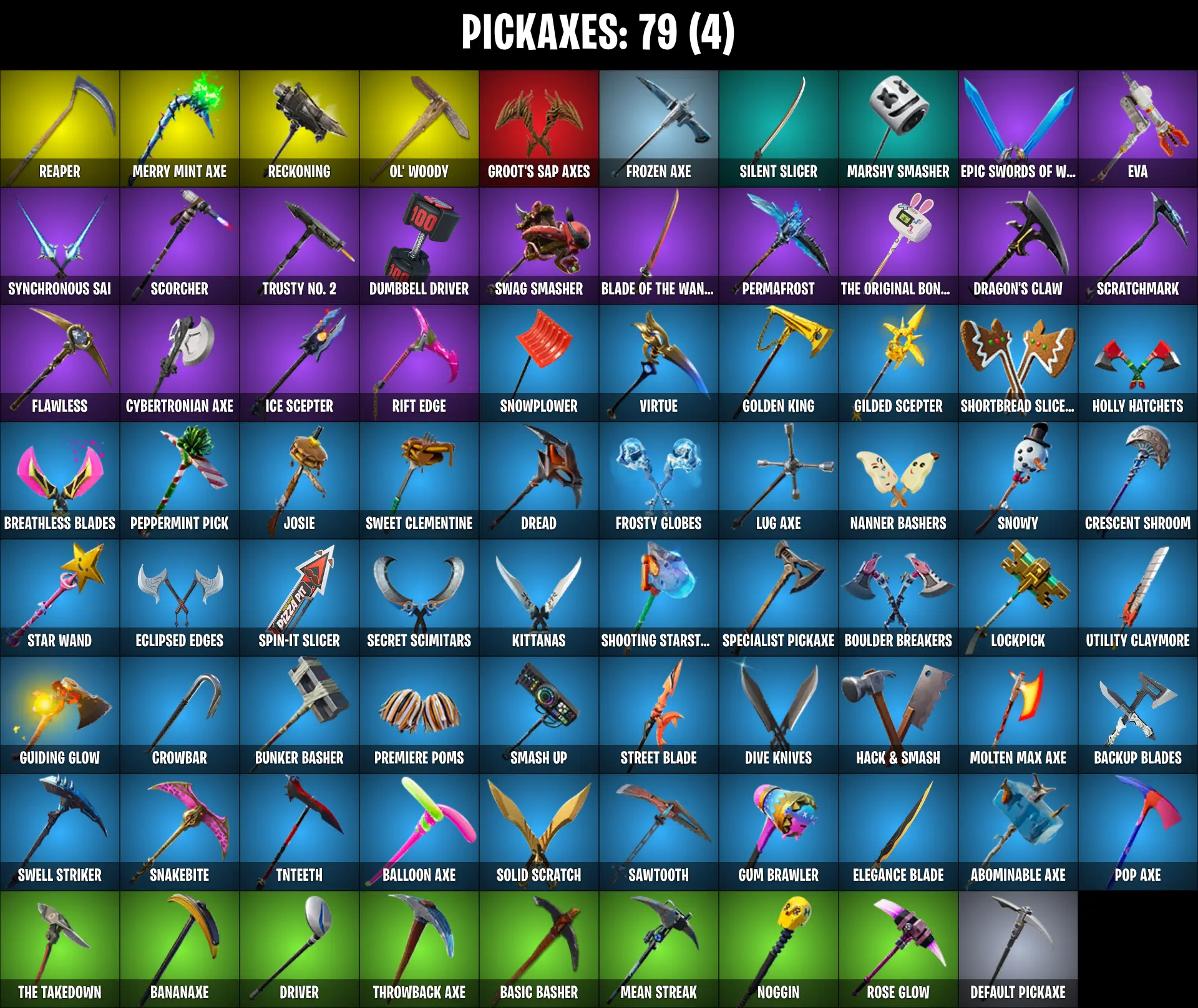 🔥PC/PSN/XBOX🔥 93 SKINS ⭐ OG STW ⭐ TRAVIS SCOTT ⭐ THE REAPER ⭐ ELITE AGENT ⭐ MERRY MINT AXE ⭐ TAKE THE L ⭐ DRIFT ⭐ DEADPOOL ⭐ MIDAS ⭐ LYNX ⭐ FISHSTICK ⭐ AURA ⭐ PEELY ⭐ AGENT PEELY ⭐ GO MUFASA ⭐ CALAMITY ⭐ MEOWSCLES ⭐ ROGUE AGENT ⭐ TRILOGY ⭐ 600 VBUCKS ⭐ — image 3