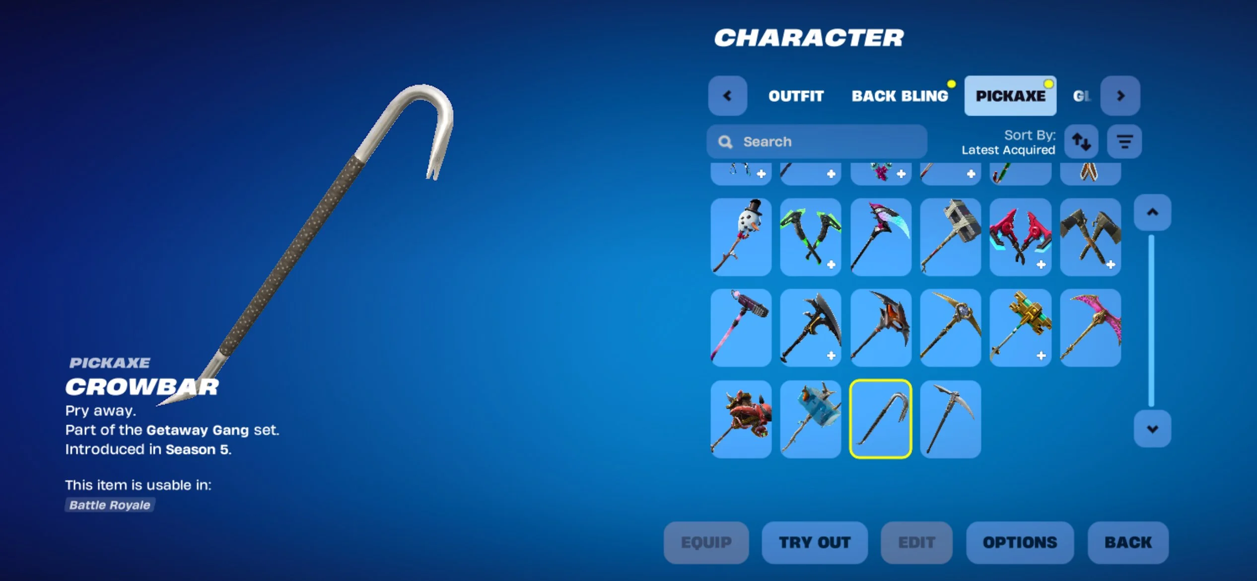 Fortnite ⸱ 39 Skins ⸱ 62 Backpacks ⸱ 45 Pickaxes — image 5