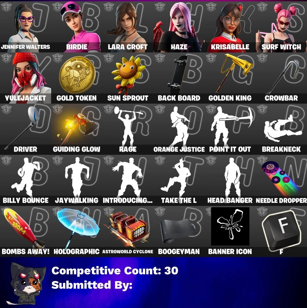 Fortnite ⸱ 106 Skins ⸱ Ronin Omega Karbid ⸱ Full Mail Access — image 3