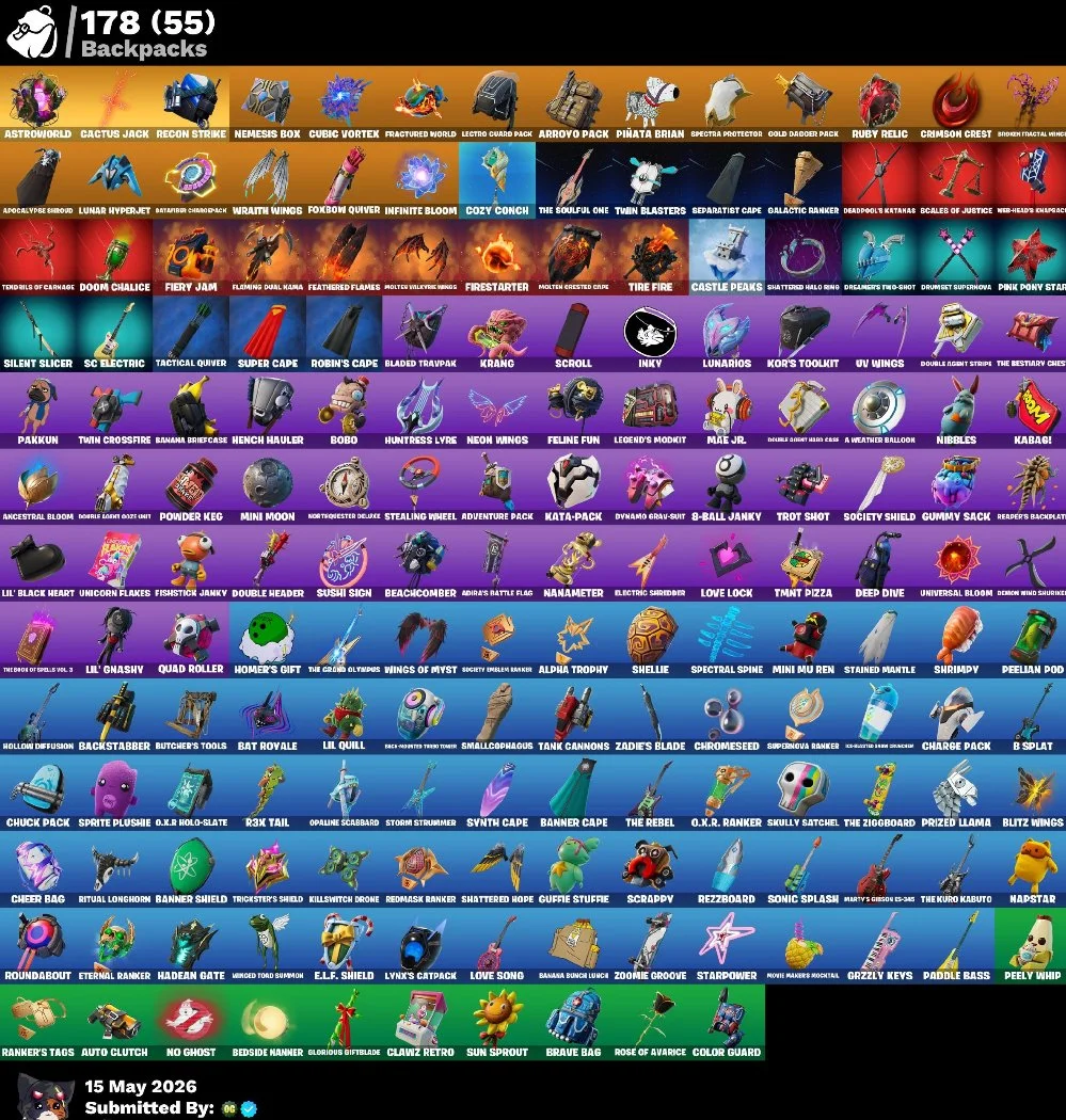 Fortnite ⸱ 120 Skins ⸱ Account Level 2875 ⸱ 157 Pickaxes — image 2